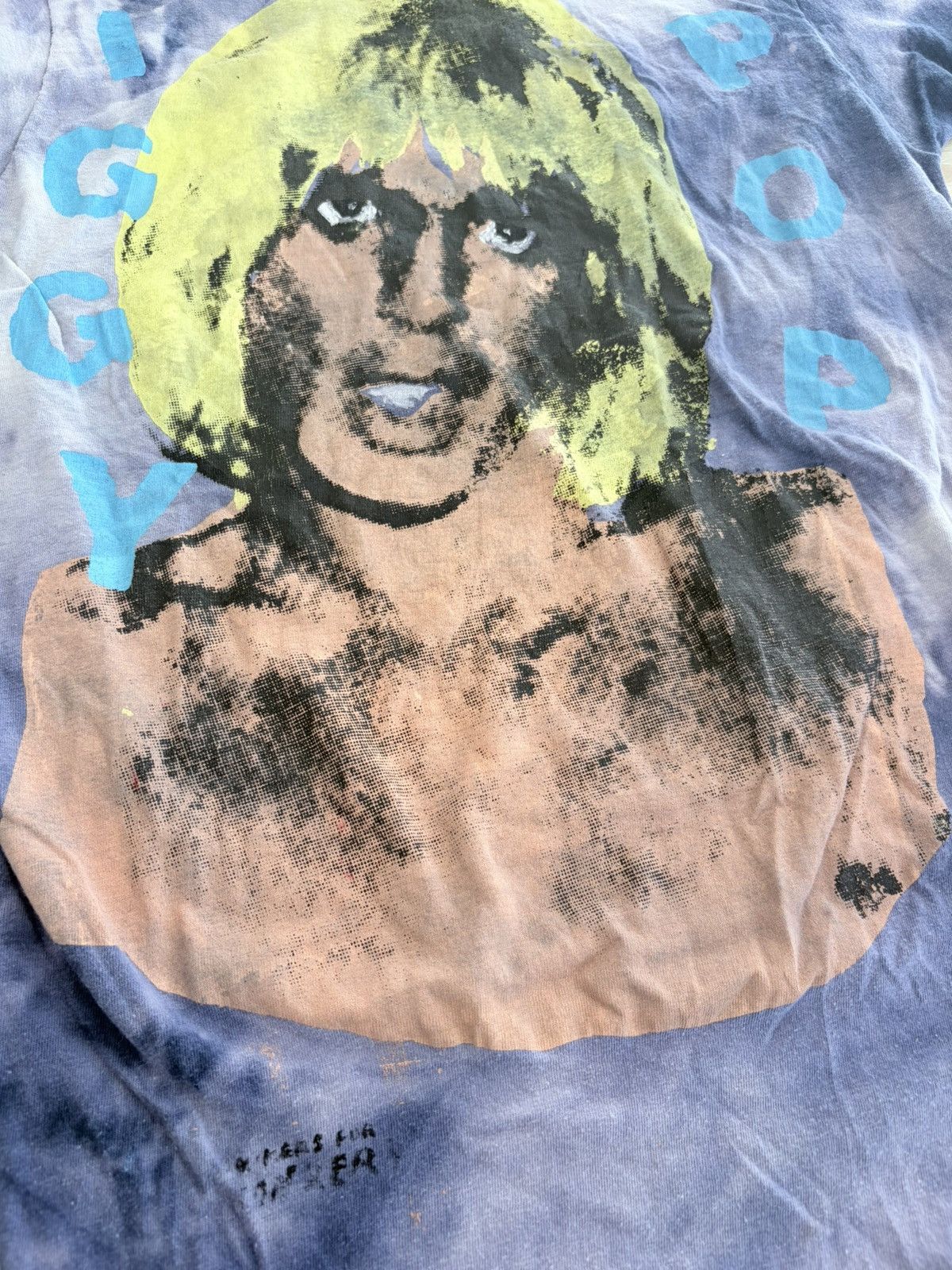 Vintage iggy pop hardcore star fan club tee Size US S / EU 44-46 / 1 - 4 Thumbnail