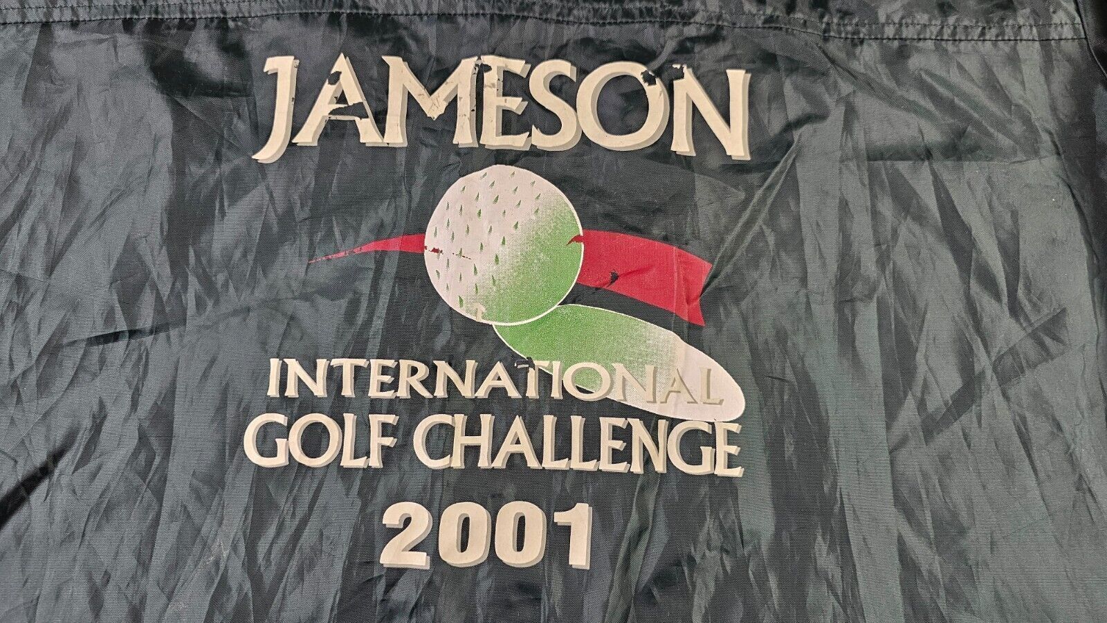 Jameson Irish Whiskey Vintage 2001 Jameson Whiskey Golf Windbreaker Jacket Y2K M Size US M / EU 48-50 / 2 - 3 Thumbnail