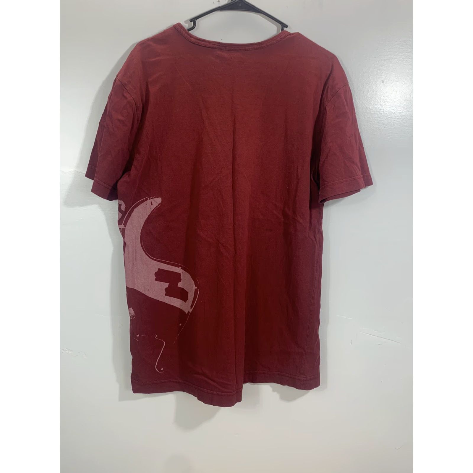 Calvin Klein VINTAGE Calvin Klein Red T Shirt Short Sleeve L Men 90s Regular Size L Shirts Red Calvin Klein 1272 Mens Size US L / EU 52-54 / 3 - 2 Thumbnail