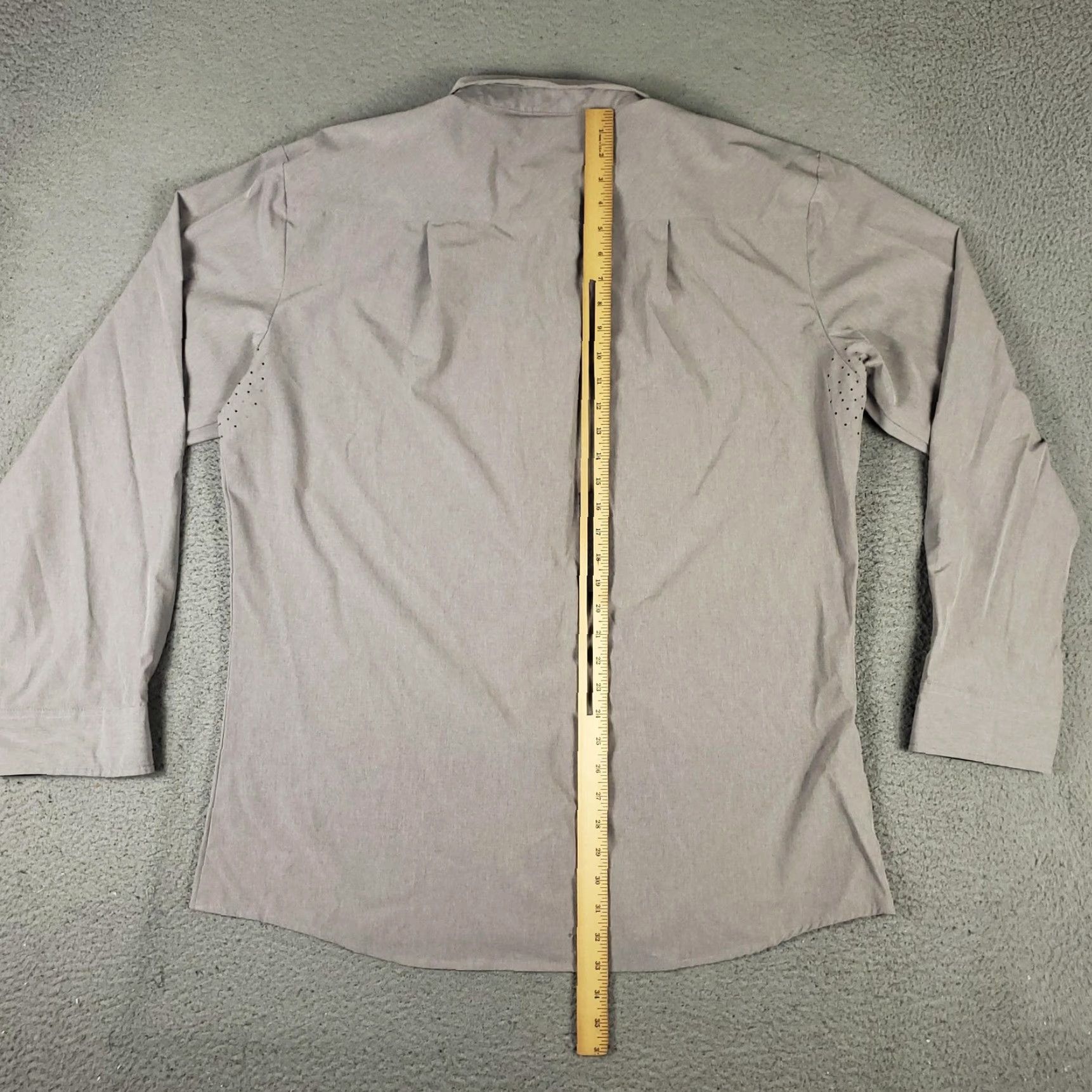 Vintage William Murray Shirt Mens 2XL Long Sleeve Button Up Golf Performance Athletic Size US XXL / EU 58 / 5 - 4 Thumbnail