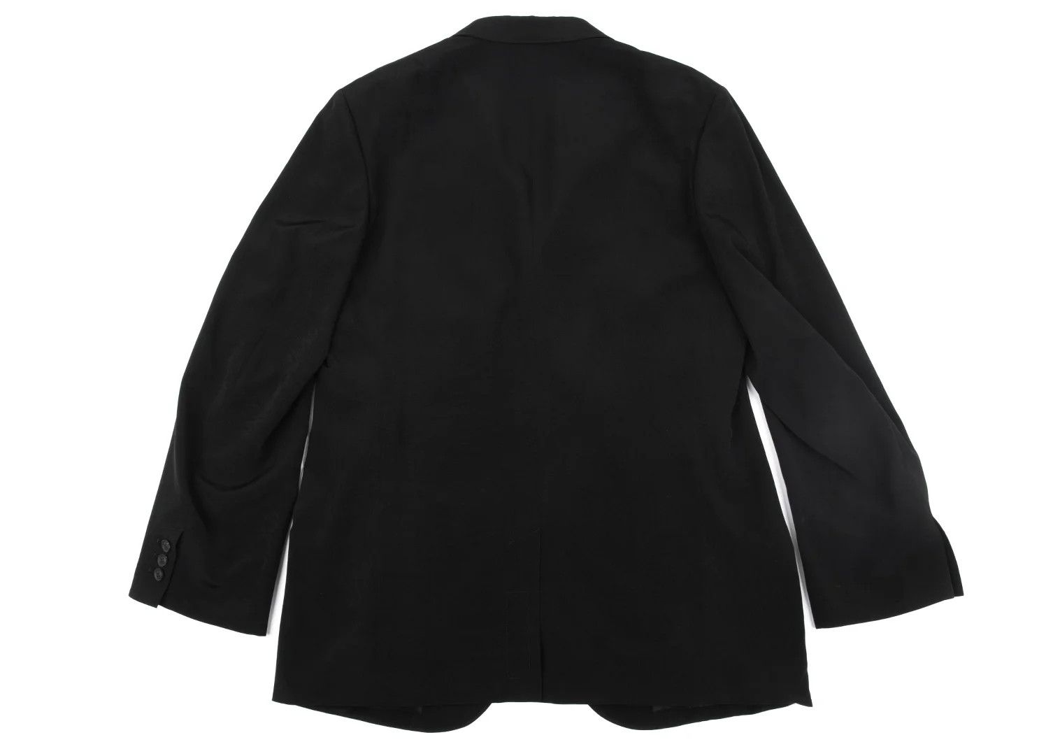Yohji Yamamoto Yohji Yamamoto Crepe De Chine Pocket Design Jacket Size US XL / EU 56 / 4 - 12 Thumbnail