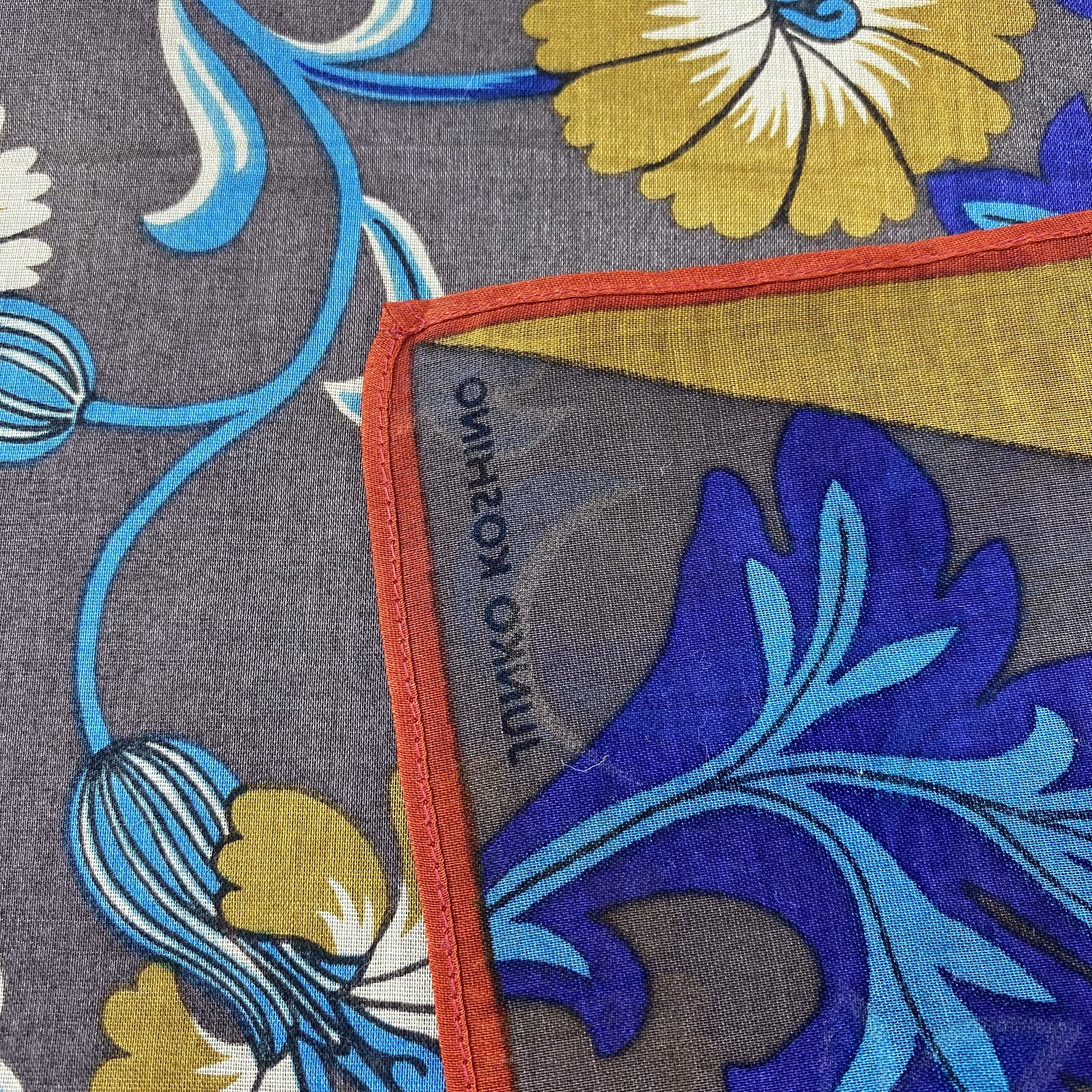 Japanese Brand Junko Koshino Handkerchief / Bandana / Neckerchief-B1331 Size ONE SIZE - 7 Thumbnail
