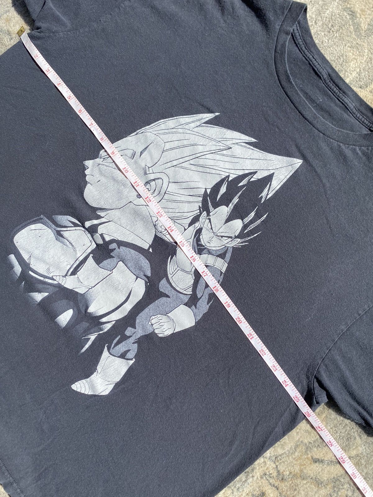 Other Dragon Ball Z Black and White Vegeta Graphic Print Tee 2XL Size US XXL / EU 58 / 5 - 6 Thumbnail
