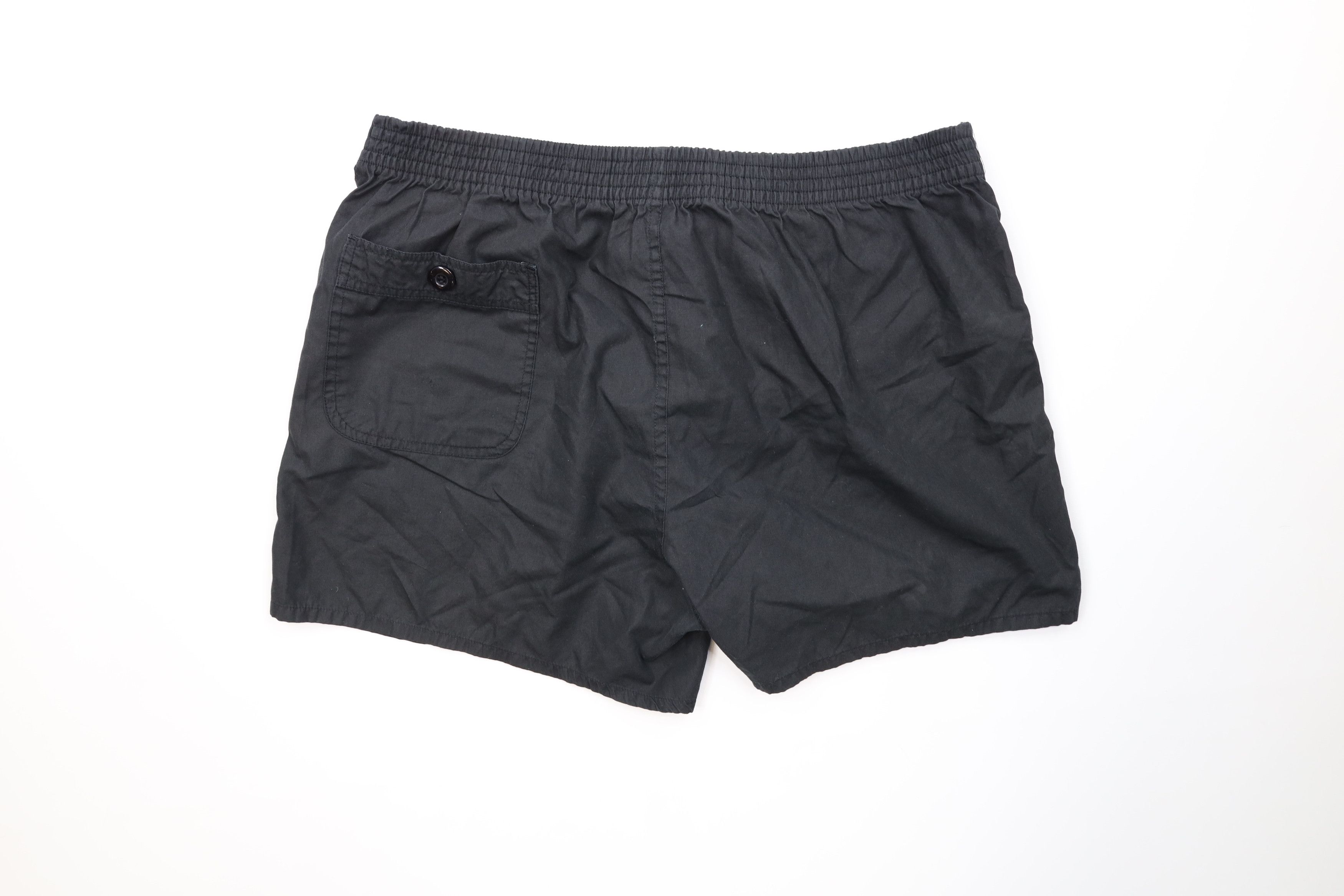 Vintage Vintage 70s 80s Streetwear Above Knee Short Shorts Black Size US 36 / EU 52 - 9 Thumbnail