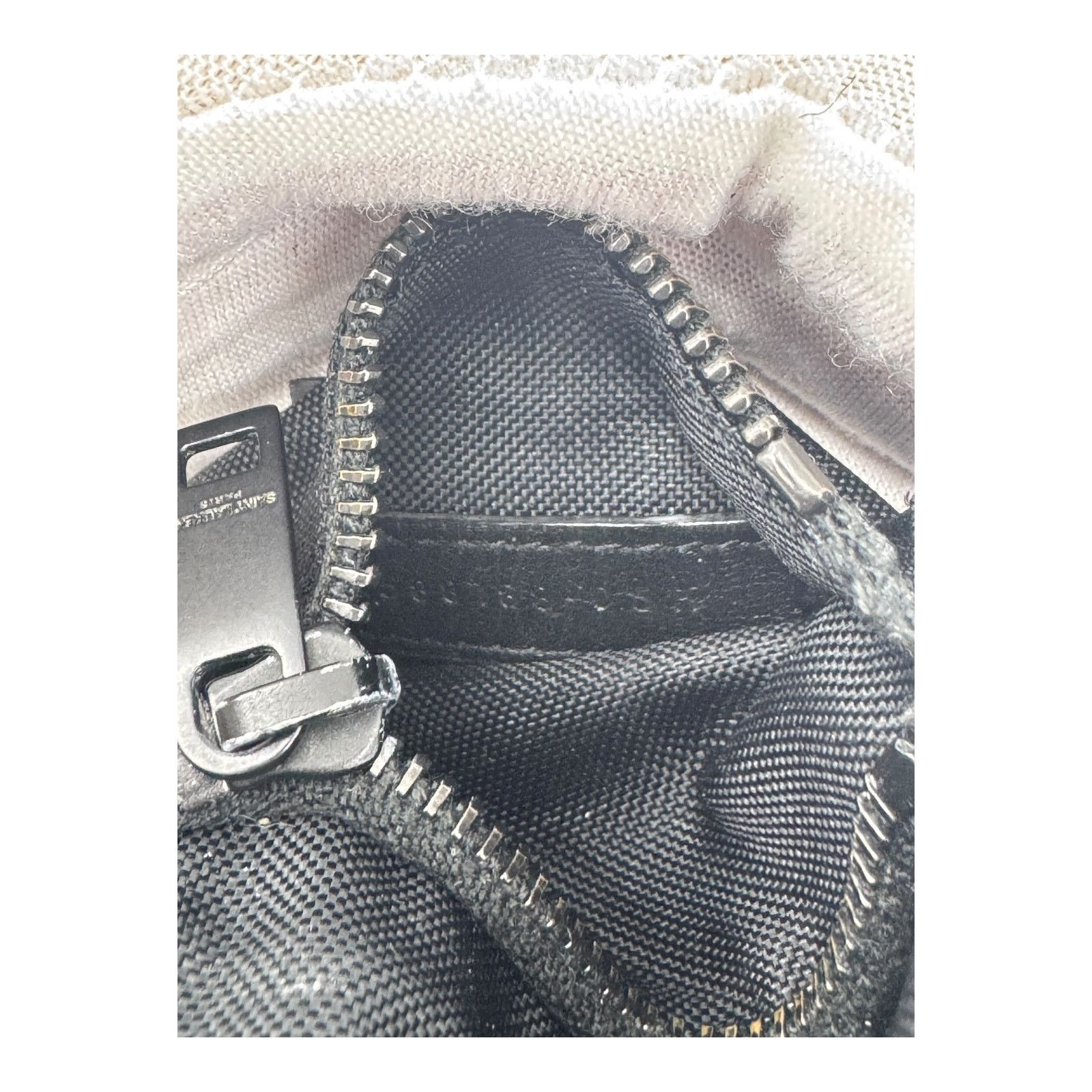 Saint Laurent Paris 🔴 Saint Laurent Paris SLP Trifold Wallet - Black Technical Size ONE SIZE - 9 Thumbnail