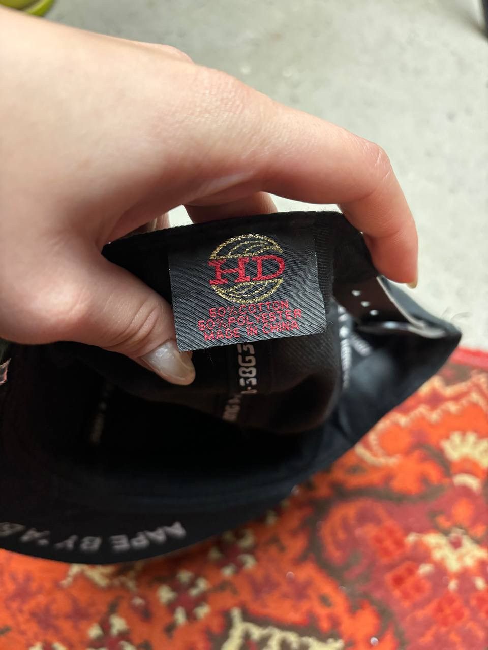Japanese Brand × Vintage Vintage Y2K AApenow By Abathing Ape Syle Japanese Rap Cap Size ONE SIZE - 4 Thumbnail