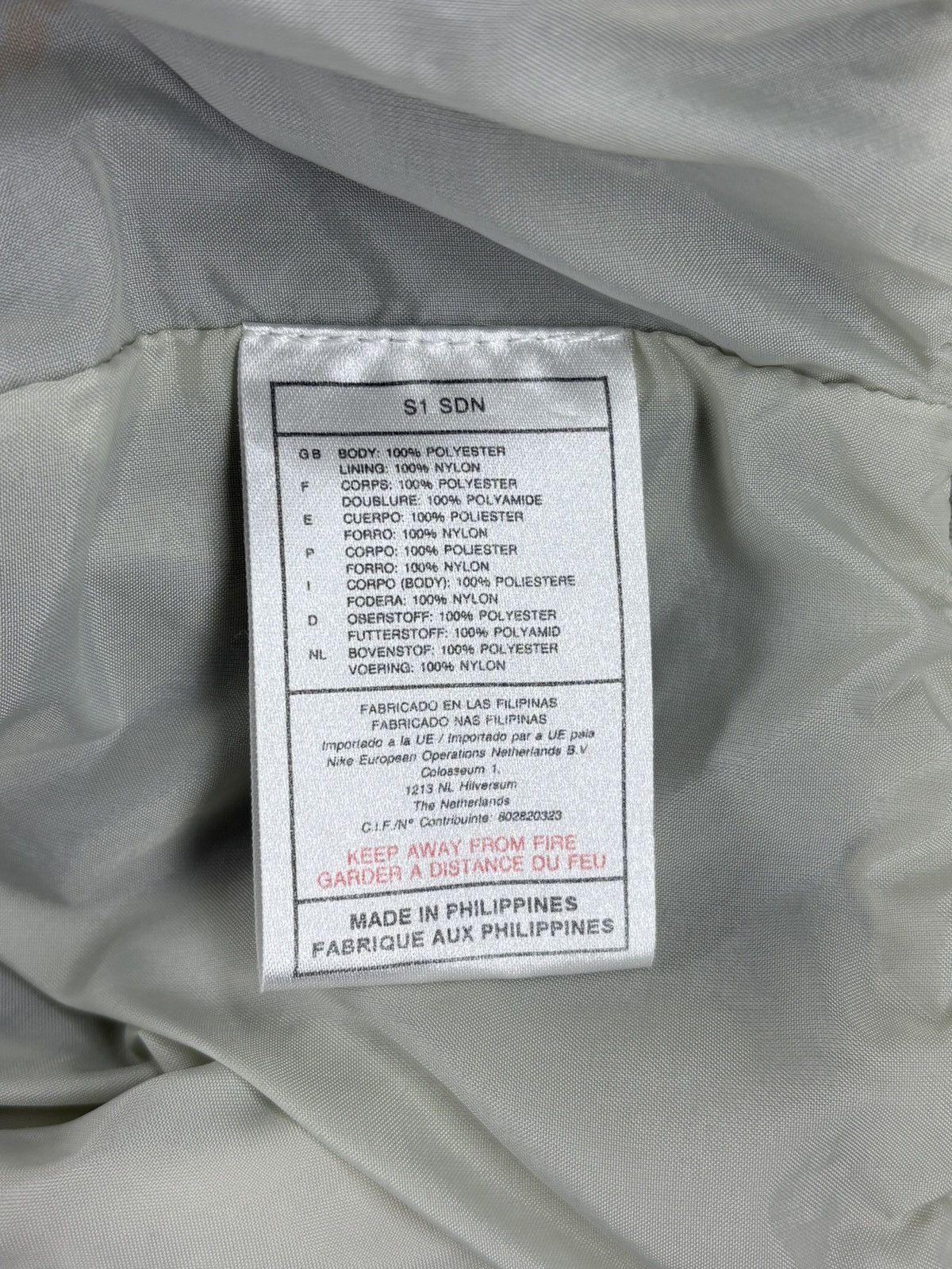 Nike Nike golf v-neck nylon long sleeve jersey sweatshirt Size US M / EU 48-50 / 2 - 12 Thumbnail