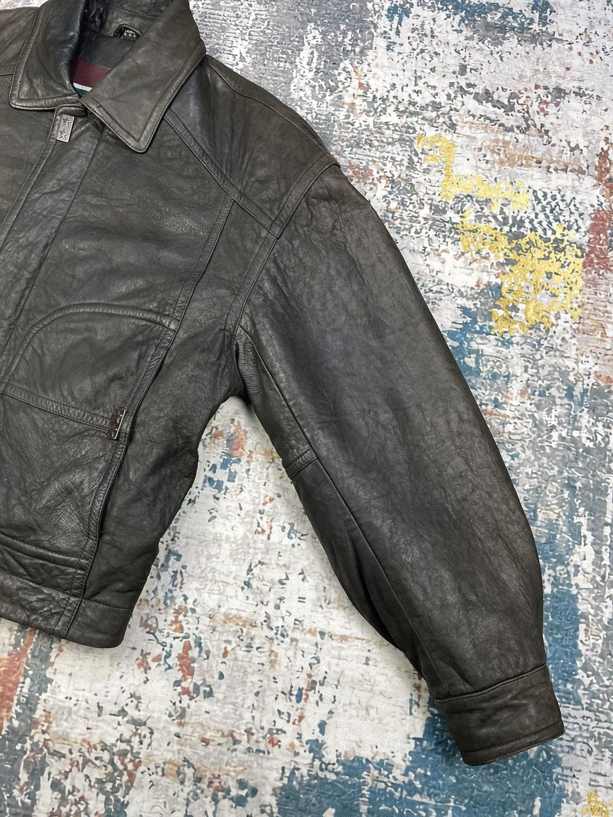 Genuine Leather Vtg Genuine Leather Jacket With Thermolite Thinsulate Size US L / EU 52-54 / 3 - 3 Thumbnail