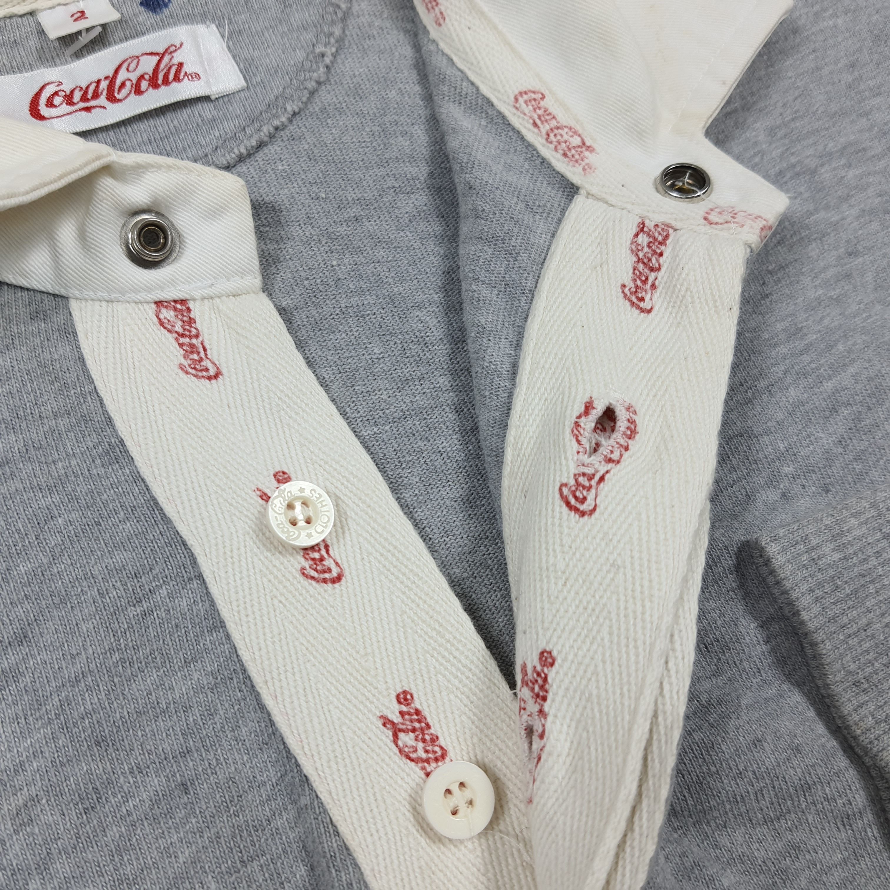 Coca Cola Vintage 90s Coca Cola Retro Polo Long Sleeve C285N80 Size US M / EU 48-50 / 2 - 6 Thumbnail