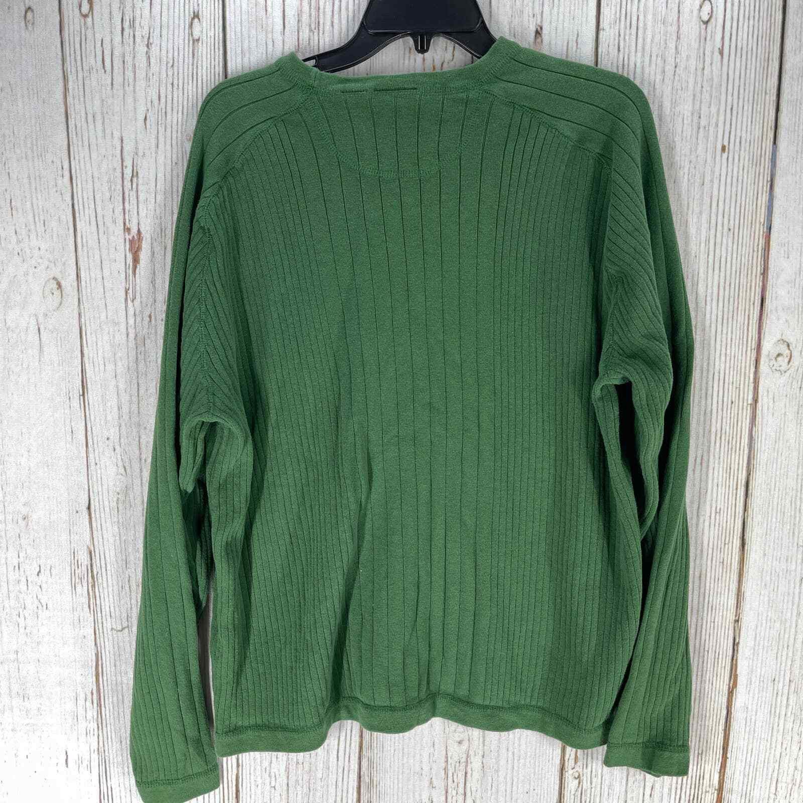 Vintage Pure Stuff Men Sweater XXL Green 100% Cotton Academia Size US XXL / EU 58 / 5 - 3 Thumbnail