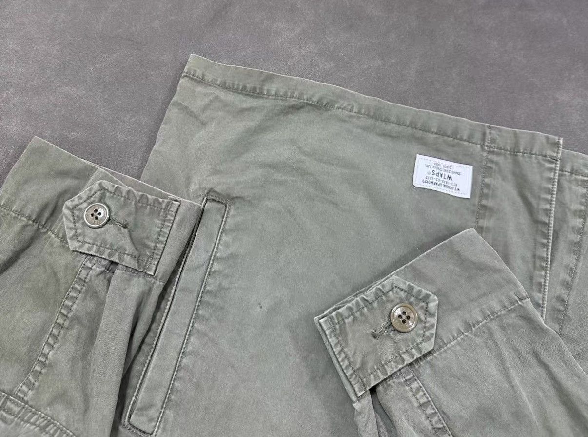 Wtaps WTAPS SCOUT LS Washed Collarless Shirt Jacket J16 Size US M / EU 48-50 / 2 - 4 Thumbnail
