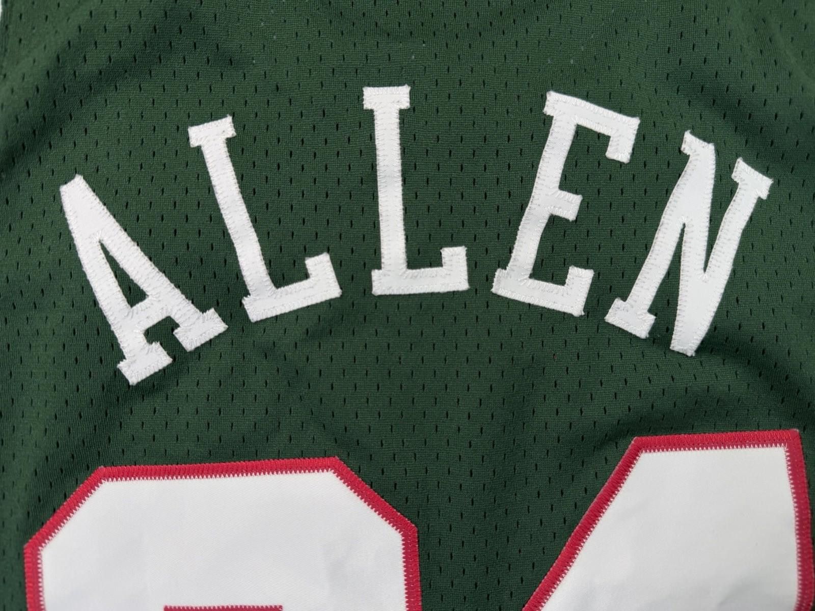 Nike Nike NBA Milwaukee Bucks Ray Allen #34 Green Jersey Large Size US L / EU 52-54 / 3 - 7 Thumbnail