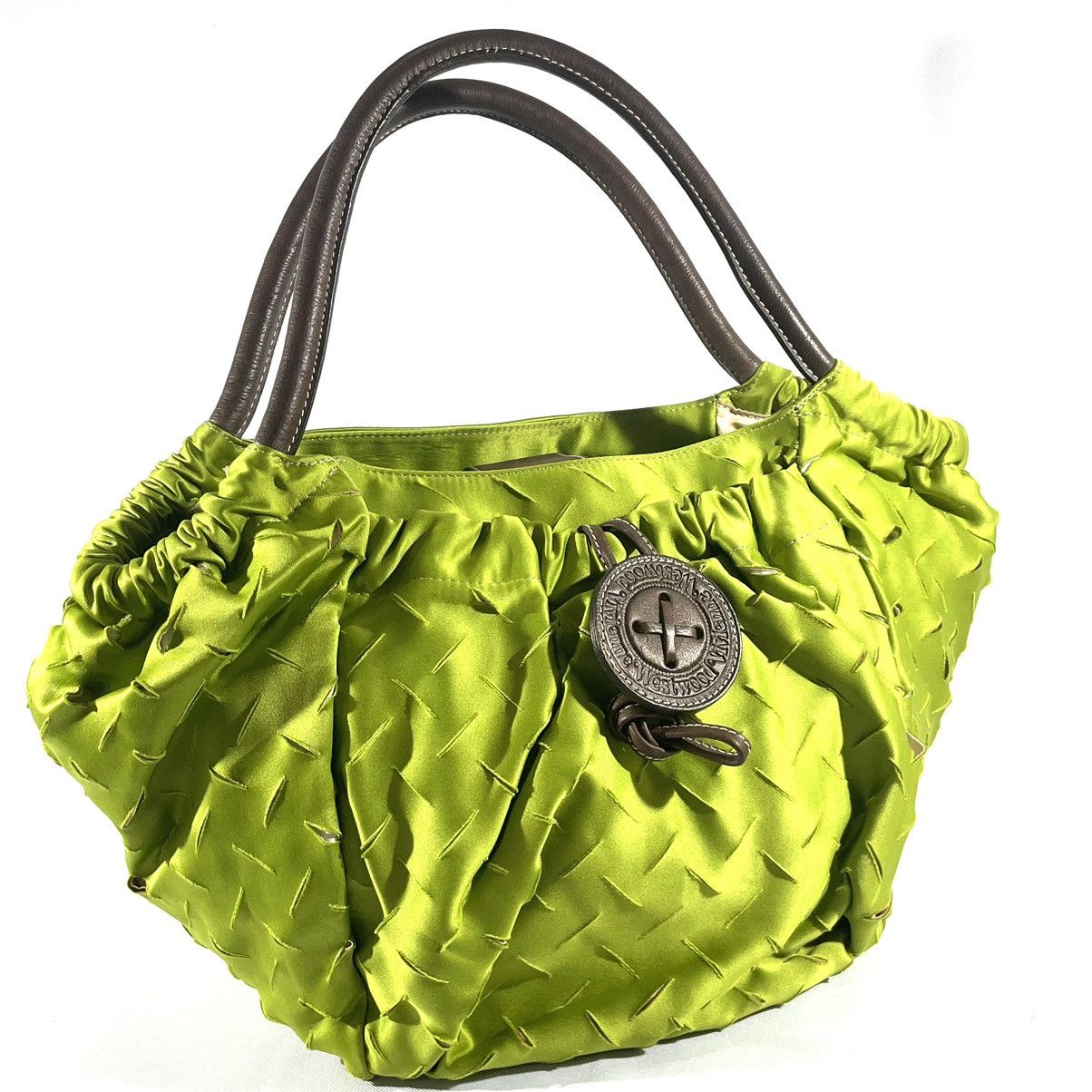 Vivienne Westwood Rare‼️Satin Slashed Bucket Tote Bag | Grailed