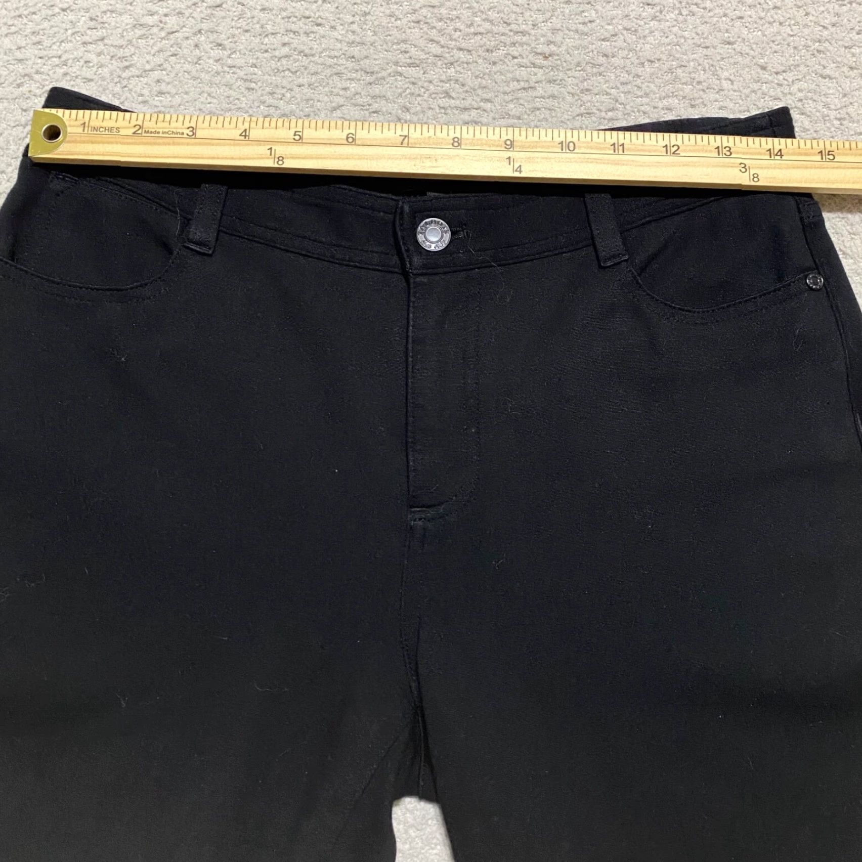 Talbots Talbots Pants Womens 4 Black Jegging Skinny Ankle Mid Rise Inseam 29 Inseam 29 Color Black Brand Talbots Size 4 Department Women Style Jegging Size 28" / US 6 / IT 42 - 5 Thumbnail