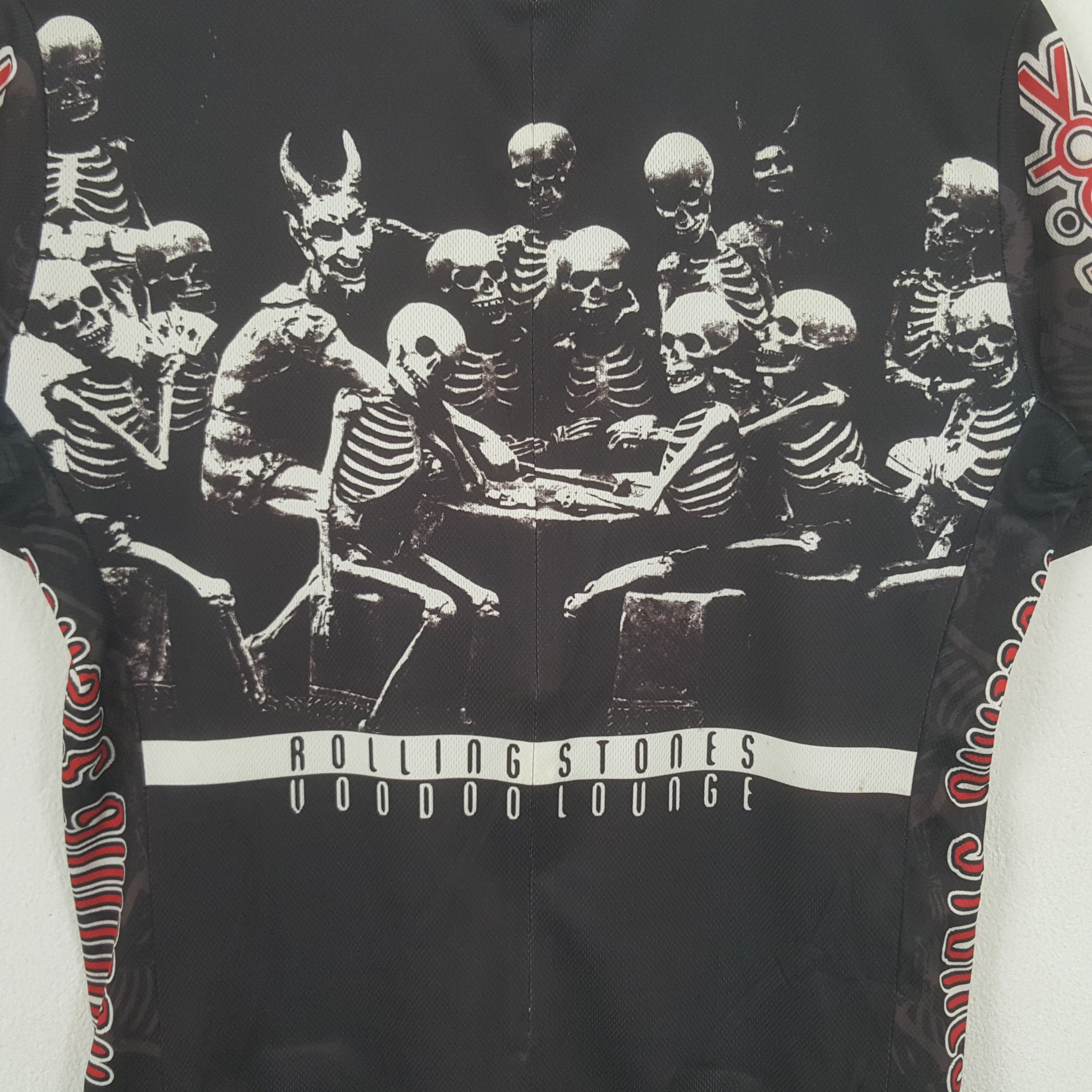 The Rolling Stones Vintage Rolling Stone Voodoo Lounge Bike Jersey Tshirt RR15 Size US M / EU 48-50 / 2 - 2 Thumbnail