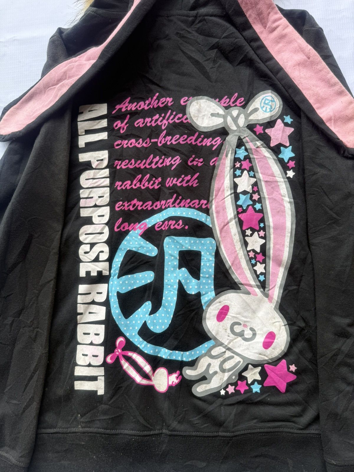 Hysteric Glamour Fur hoodie rabbit poem style ifsixwasnine lgb Size US S / EU 44-46 / 1 - 2 Thumbnail