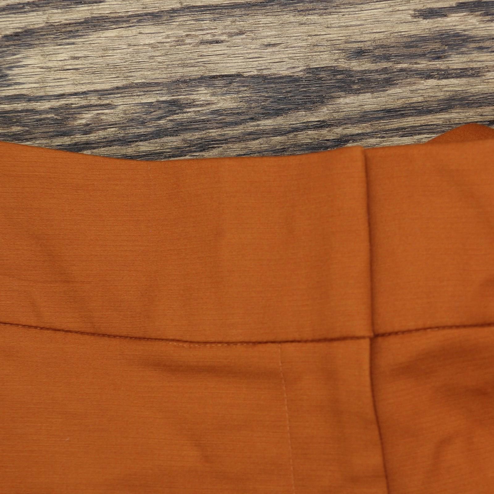 Calvin Klein Nwt Calvin Klein Work Wear Dress Pants Tera Orange Brown 8 Size 30" / US 8 / IT 44 - 4 Thumbnail