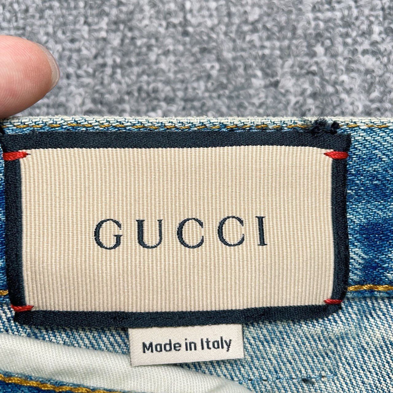 Gucci Gucci Straight-tube destructive jeans 2501-Nextarrow Size US 27 - 3 Thumbnail