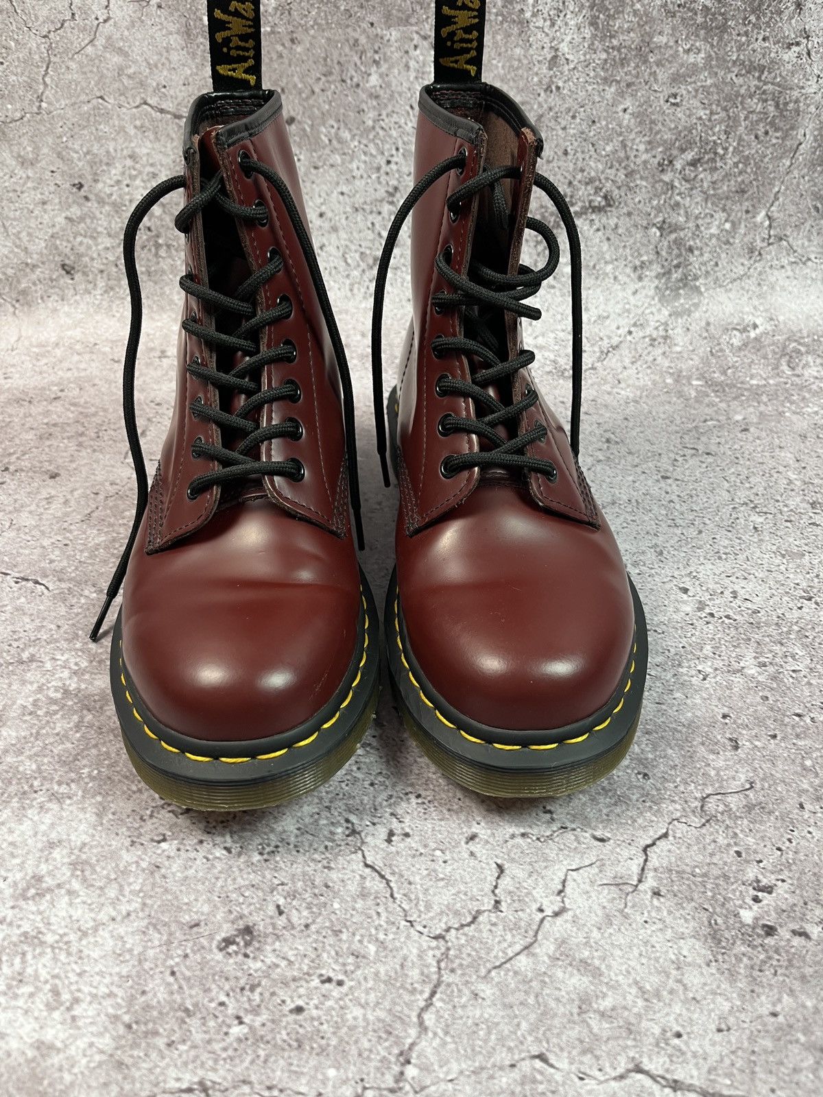 Dr. Martens 1460 Cherry Red Boots Size US 8 / EU 41 - 3 Thumbnail