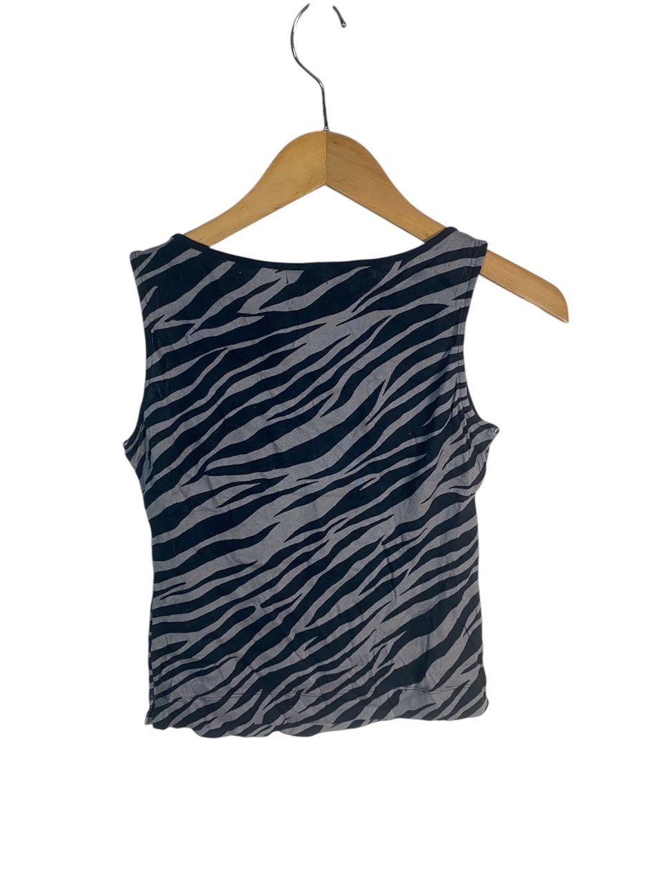Yohji Yamamoto Ined tiger stripe tanktop shirt Size S / US 4 / IT 40 - 2 Thumbnail