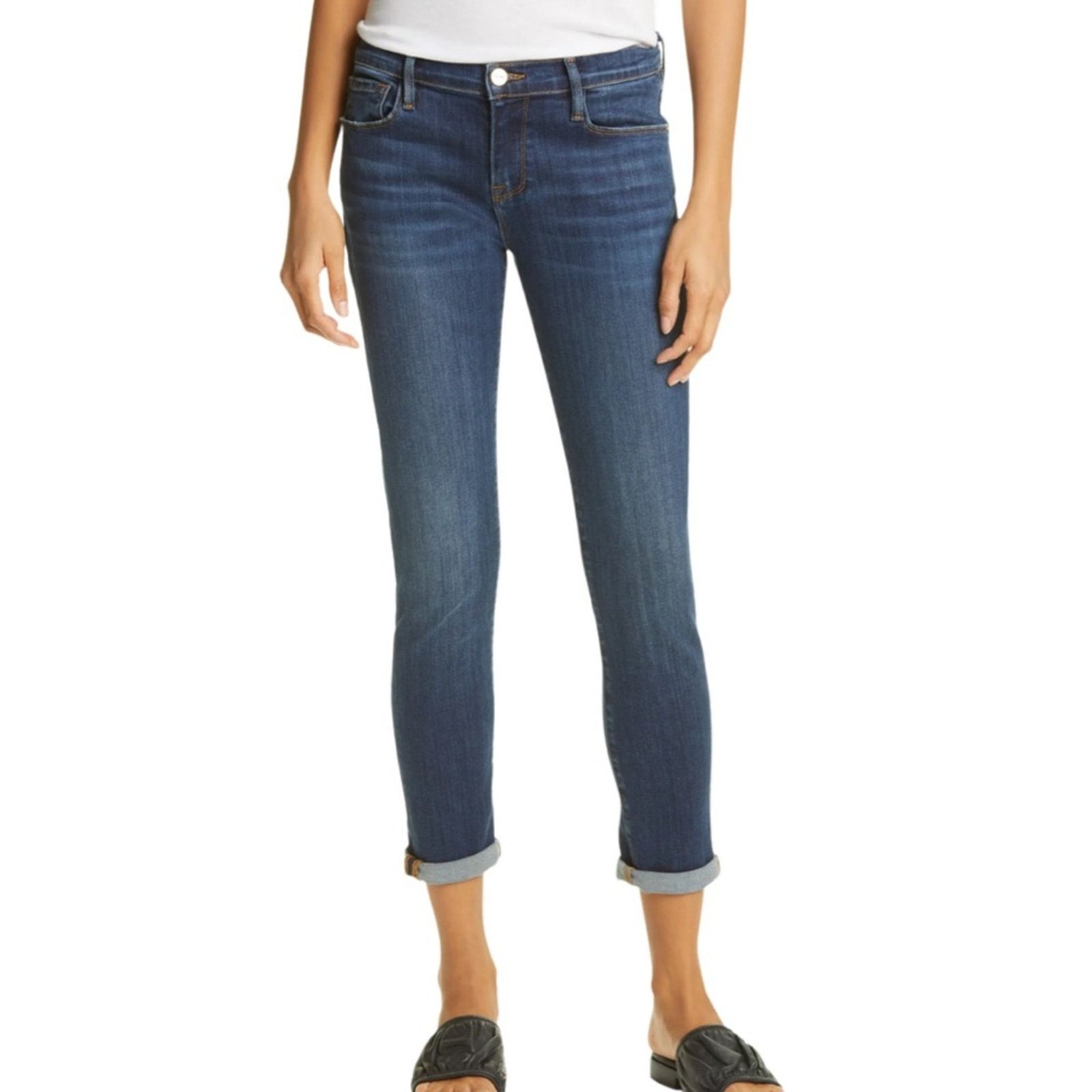 Frame Frame Le Garcon Straight Leg Jeans Size 24 Size 24" / US 00 / IT 34 - 1 Thumbnail