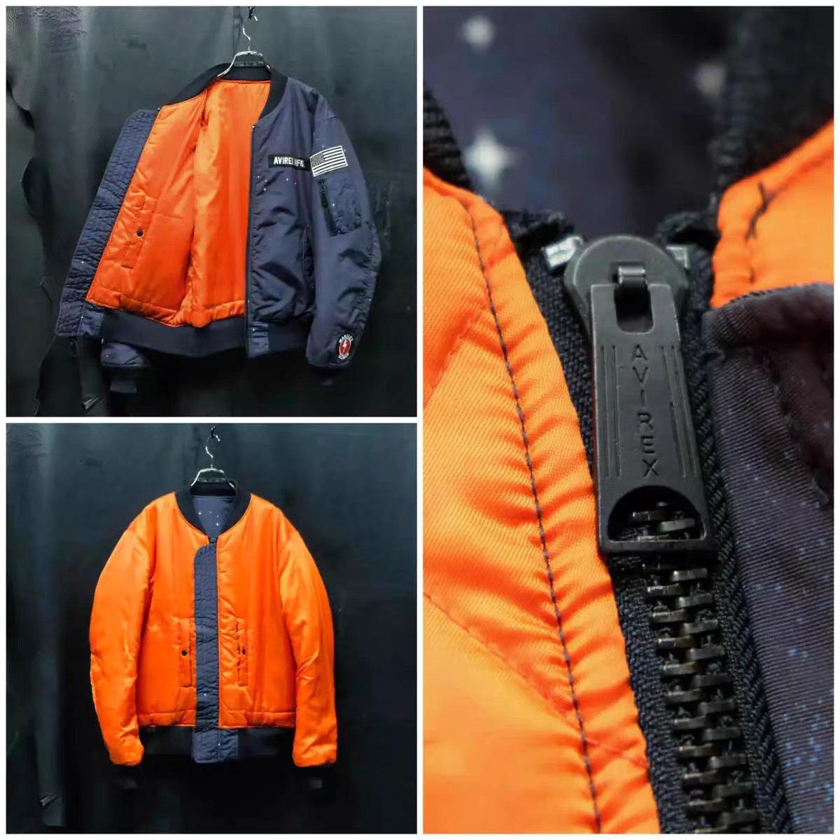 roarguns Roarguns × AVIREX Crystal Double Gun MA-1 Jacket K11 Size US XXL / EU 58 / 5 - 5 Thumbnail
