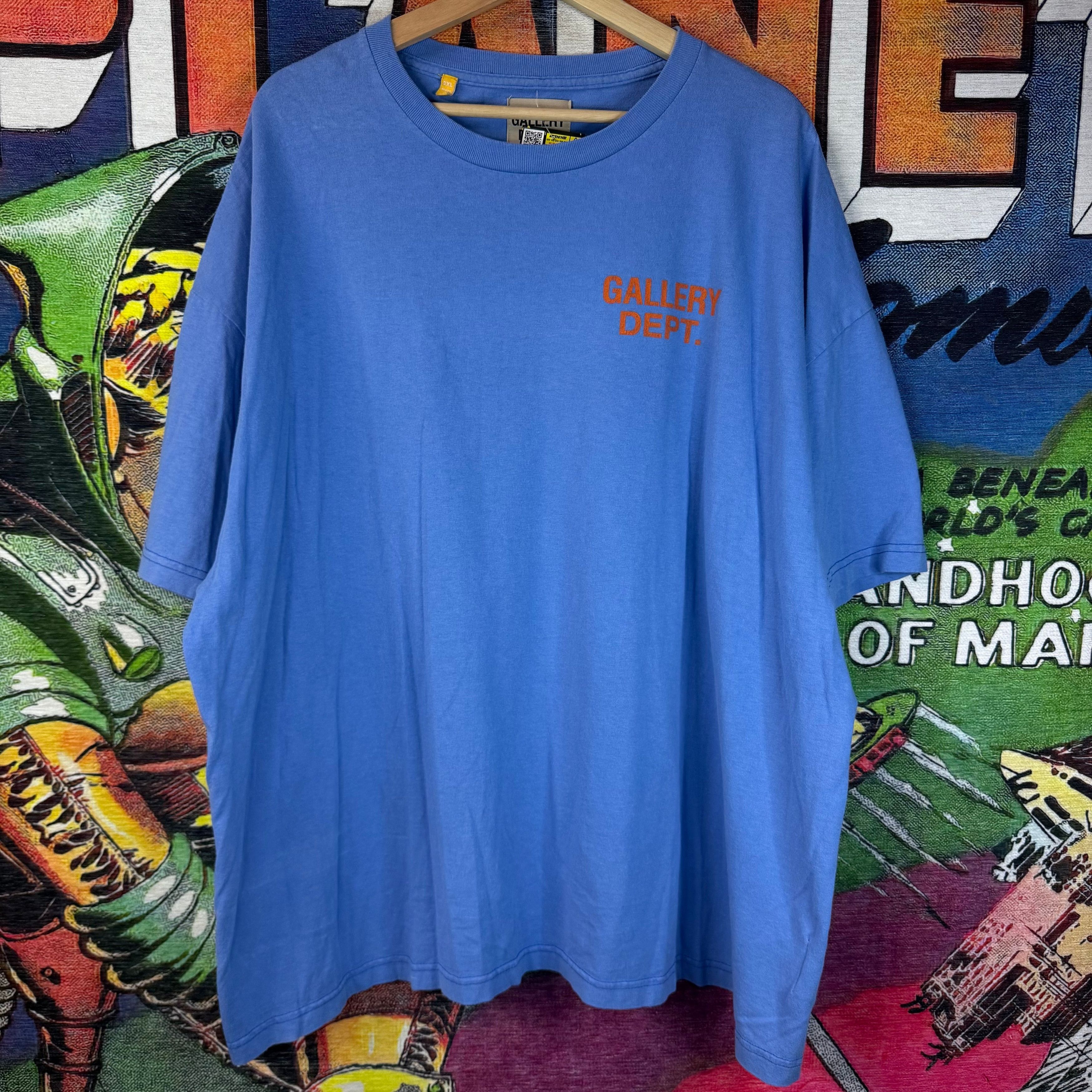 GALLERY DEPT. Blue Souvenir Vintage Tee Size XXL
