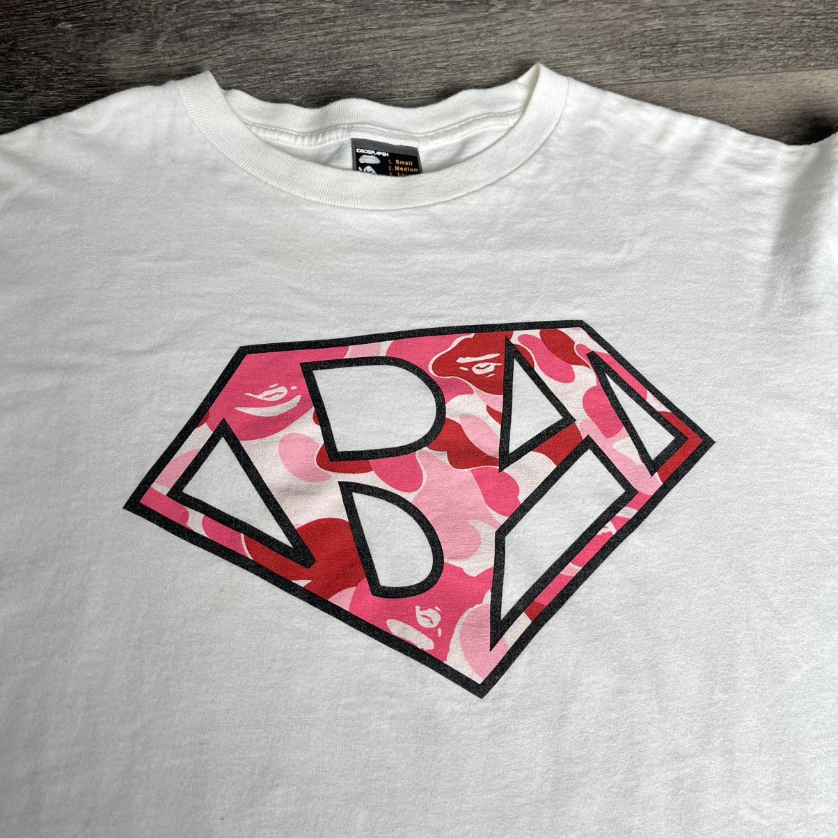 Bape × DC Comics A Bathing Ape Bape Superman Bapeman Pink Camo Longsleeve Tee Size US XL / EU 56 / 4 - 2 Thumbnail