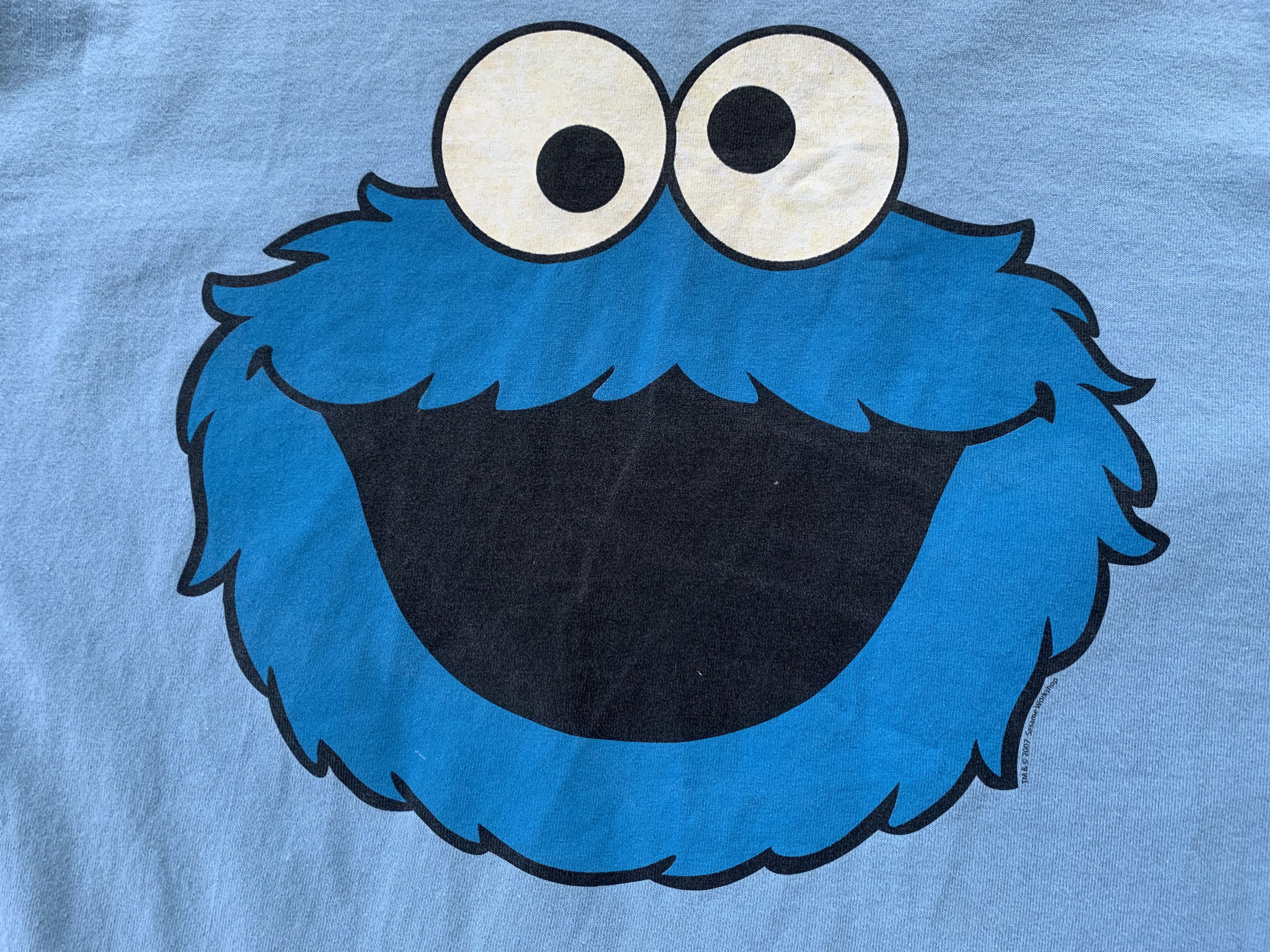 Cartoon Network × Fruit Of The Loom Sesame Street Cookie Monster T-Shirt Size US S / EU 44-46 / 1 - 5 Thumbnail