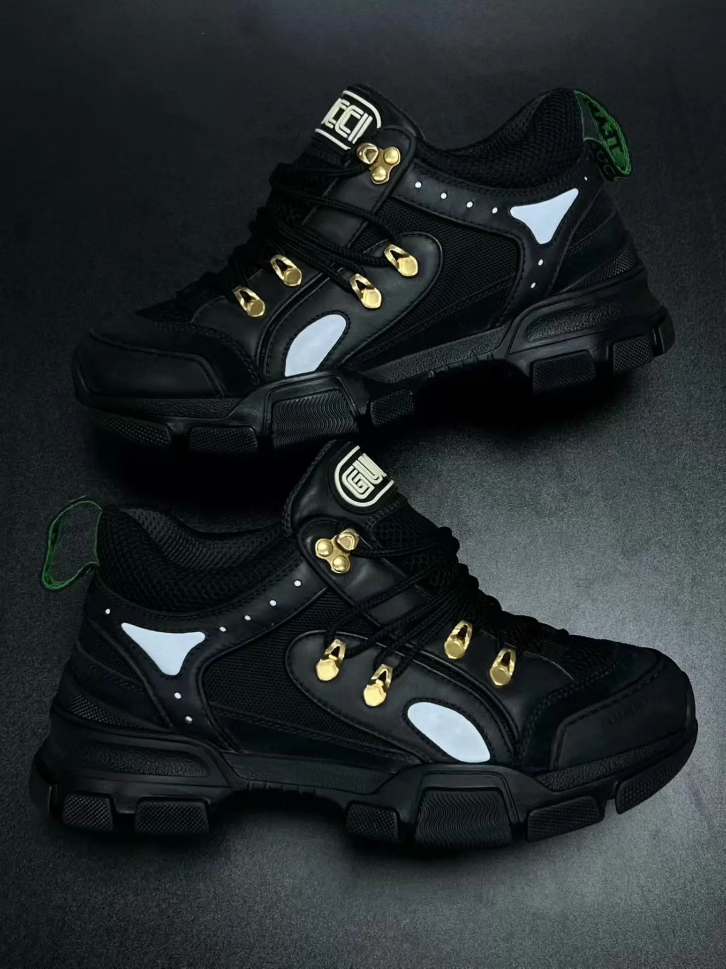 Gucci GUCCI Flashtrek Hiking Boots Black 40.5 EU Size US 7.5 / EU 40-41 - 5 Thumbnail