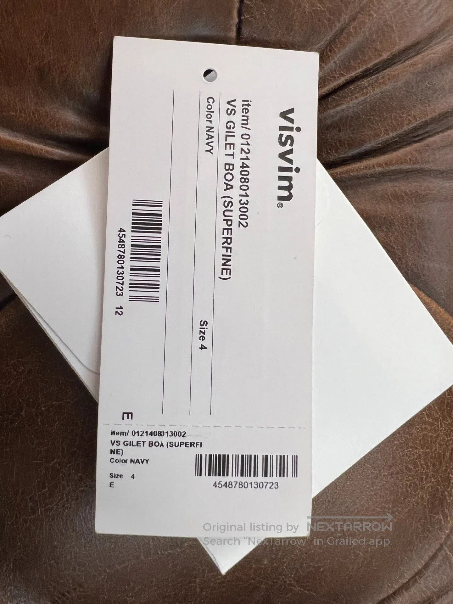 Visvim VISVIM 22SS VS GILET BOA SUPERFINE. Size US XL / EU 56 / 4 - 7 Thumbnail
