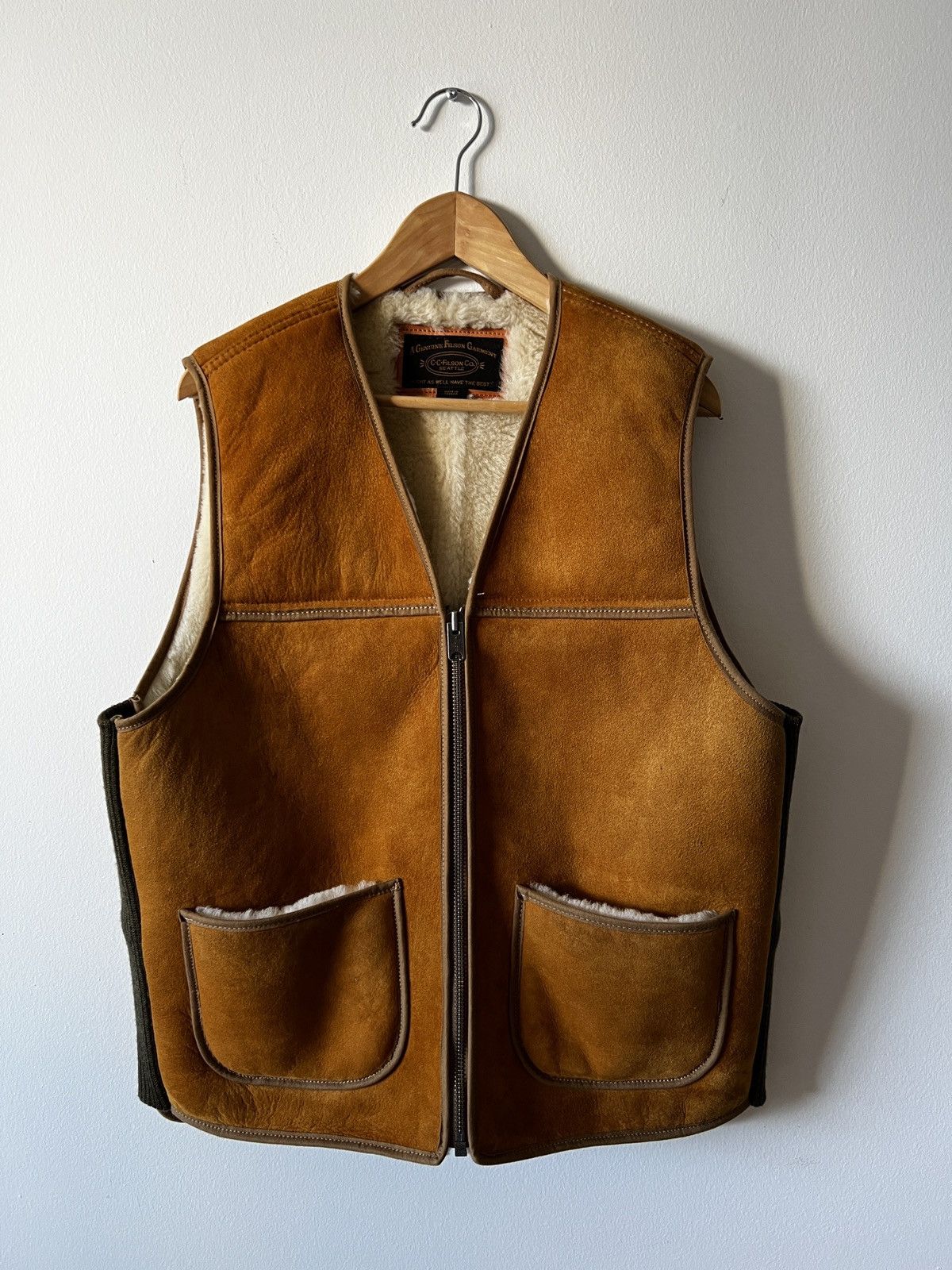 Filson Filson Workshop Shearling Vest Saddle Brown Large Size US L / EU 52-54 / 3 - 1 Thumbnail