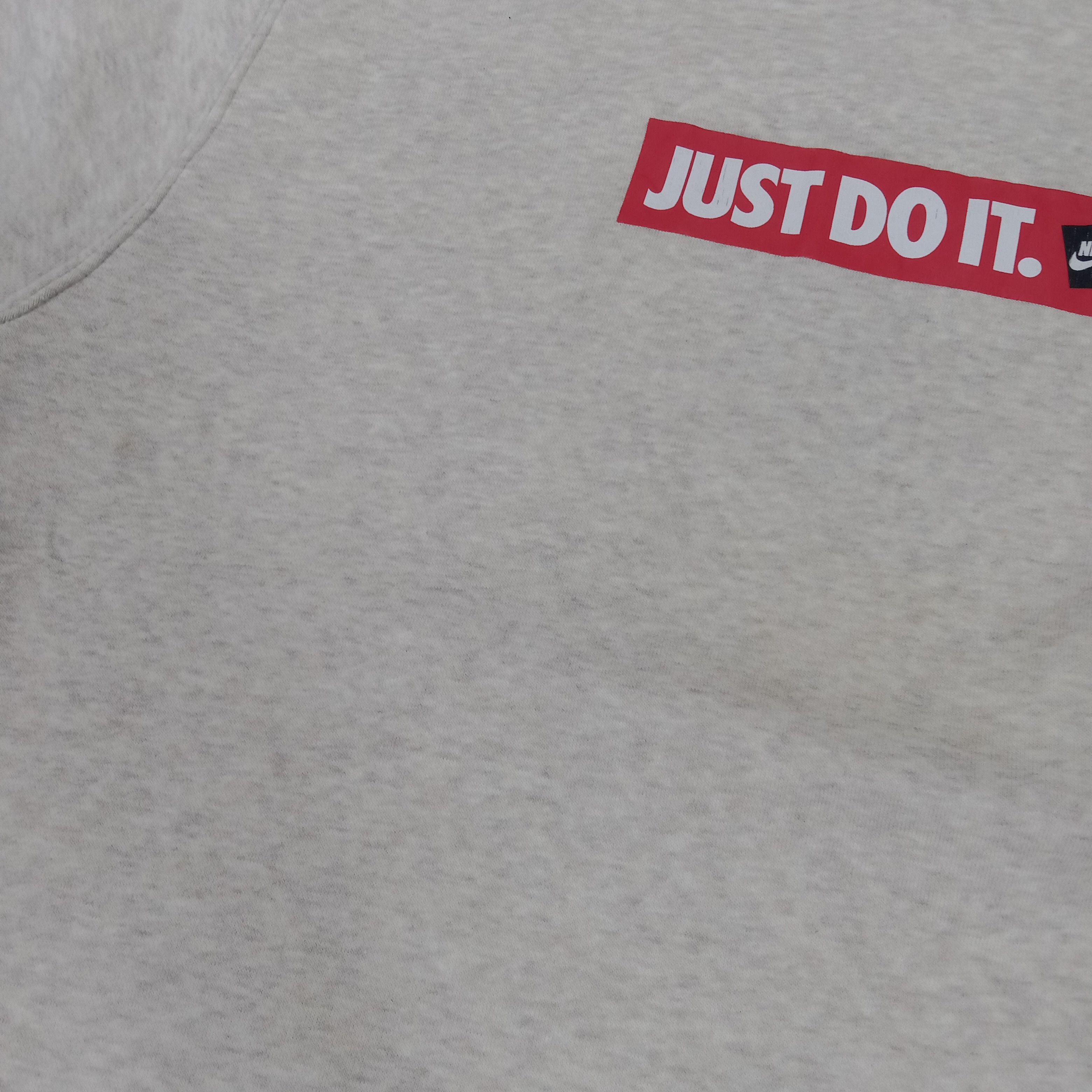 Nike × Vintage Nike Just Do It Streetwear Style Sweatshirt Size US L / EU 52-54 / 3 - 6 Thumbnail