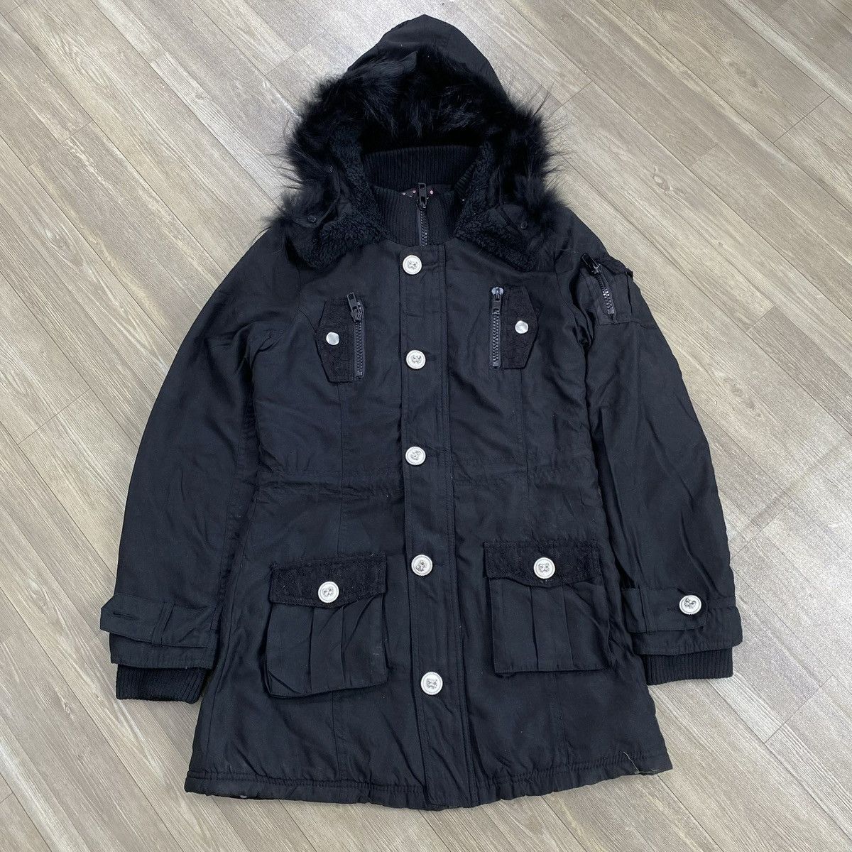Seditionaries 2000s Tralala Kmrii Ifsixwasnine Lgb Style Fur Bono Jacket Size US L / EU 52-54 / 3 - 2 Thumbnail