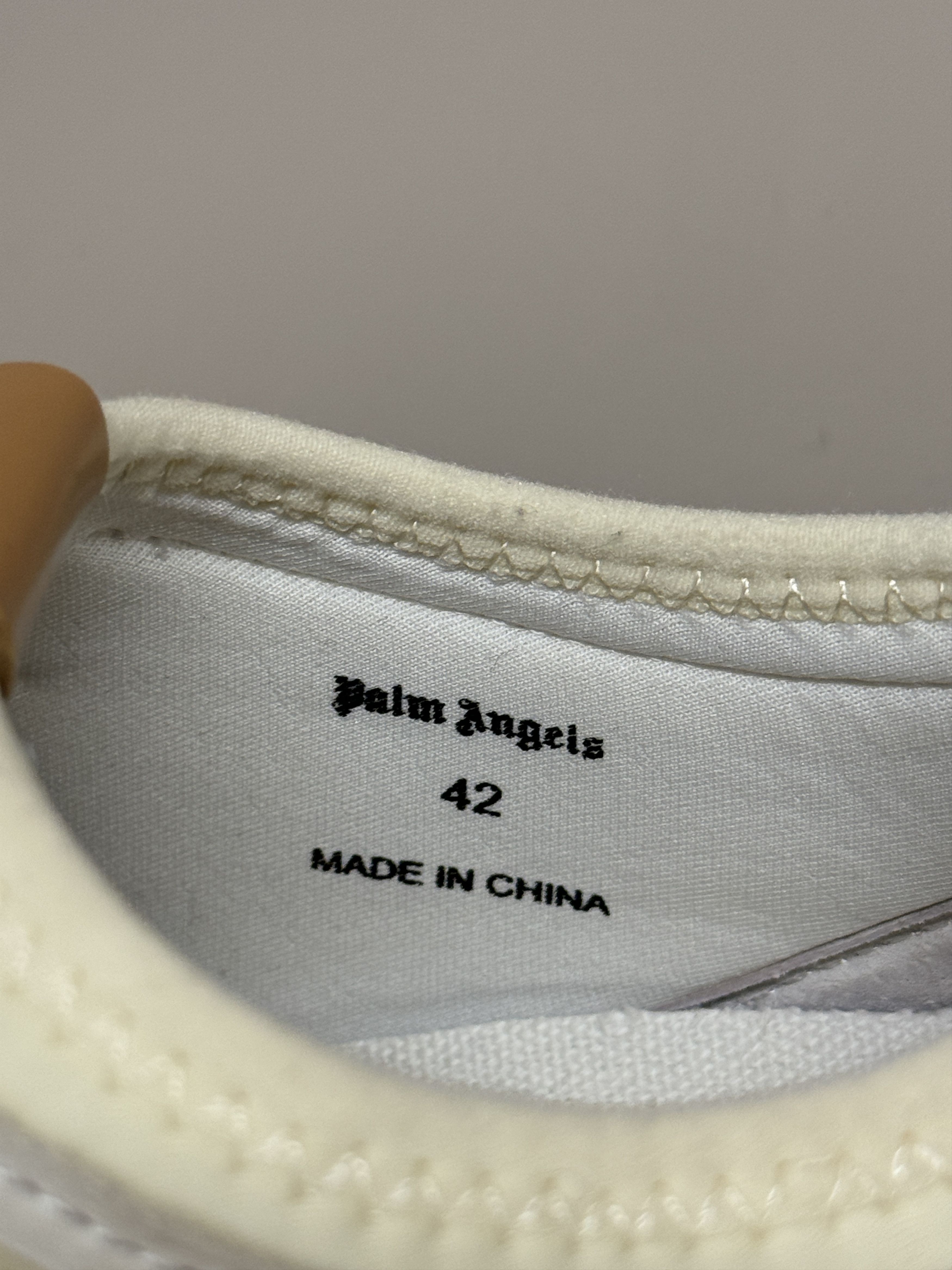 Palm Angels Palm Angels Model 0 SS20 sneakers white Size US 9 / EU 42 - 3 Thumbnail