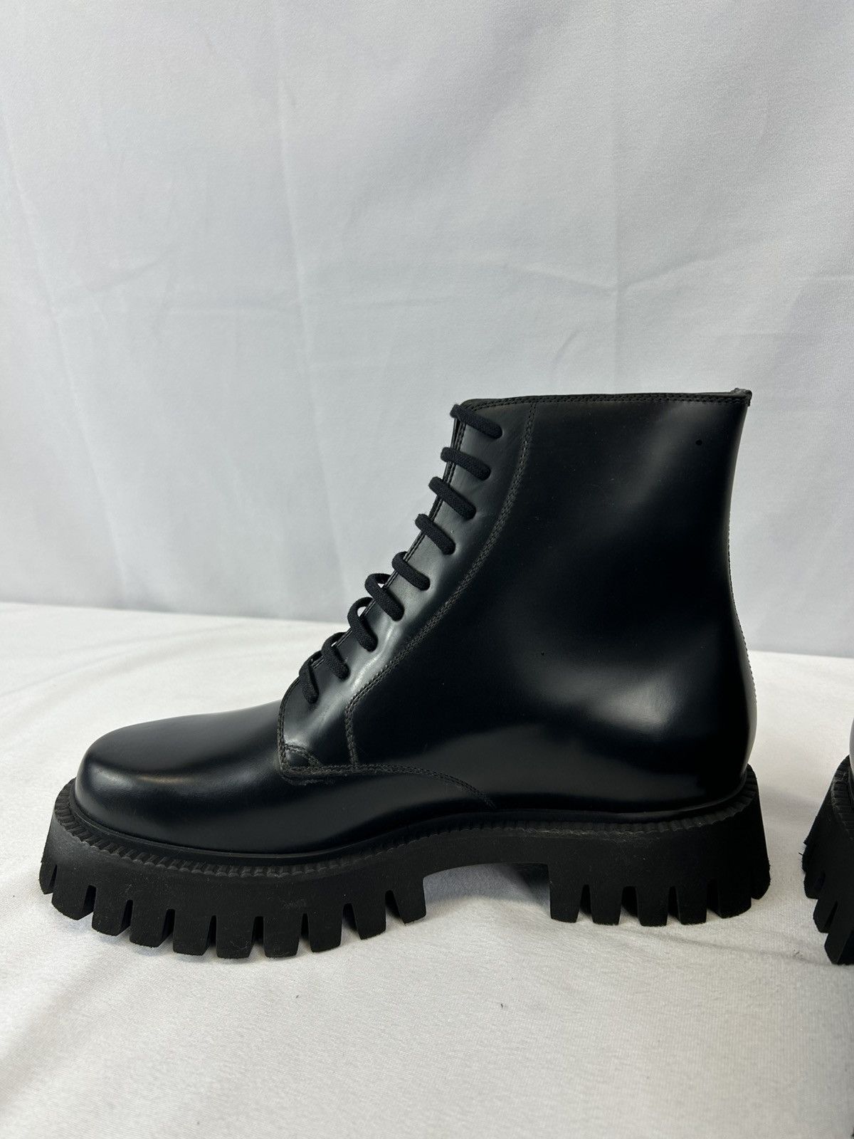 Gucci GUCCI Novo Lug-Sole Combat Boots Size US 7 / EU 40 - 3 Thumbnail
