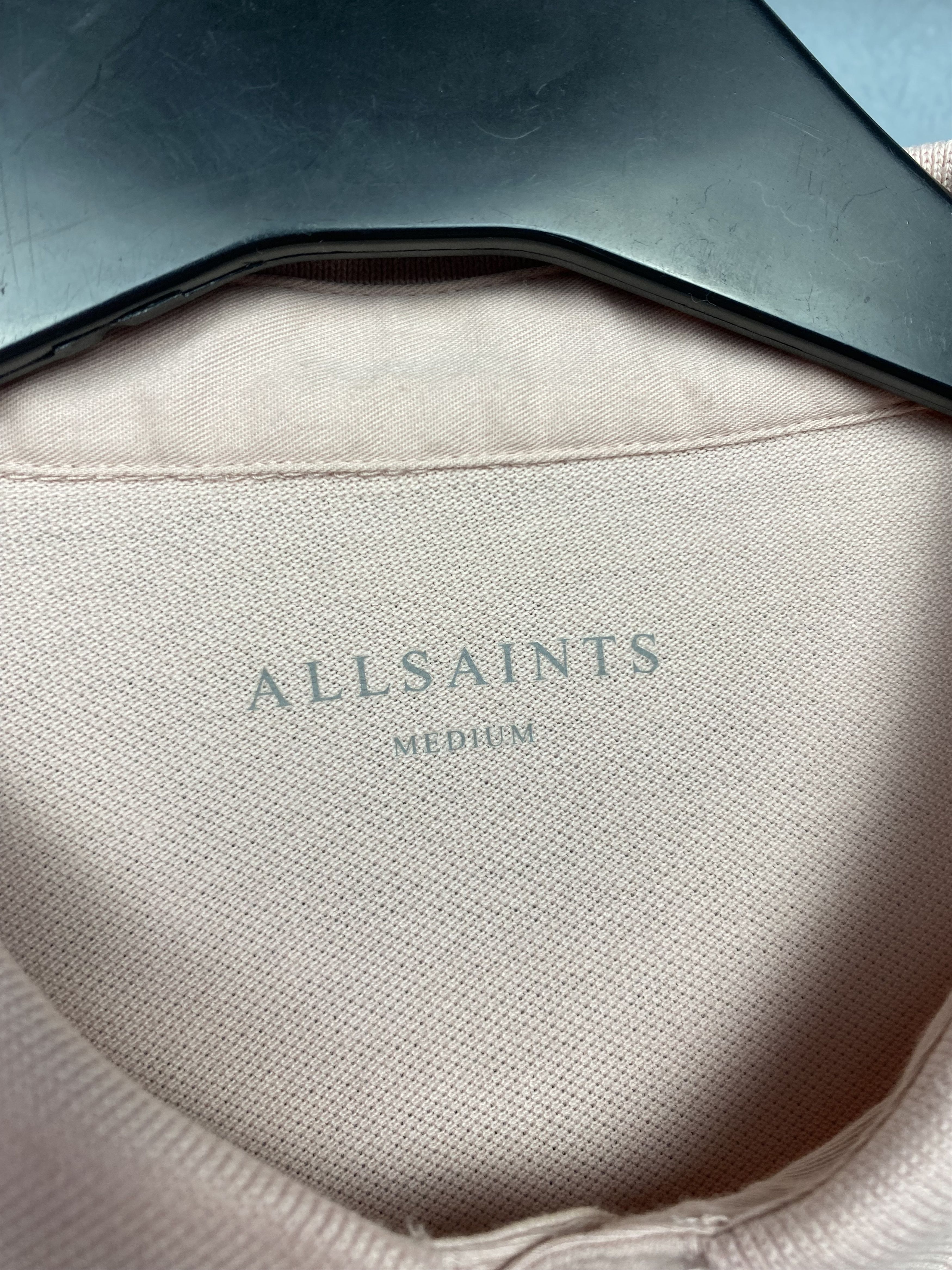 Allsaints × Vintage Allsaints Vintage Mens Form SS Polo Shirt Size US M / EU 48-50 / 2 - 4 Thumbnail