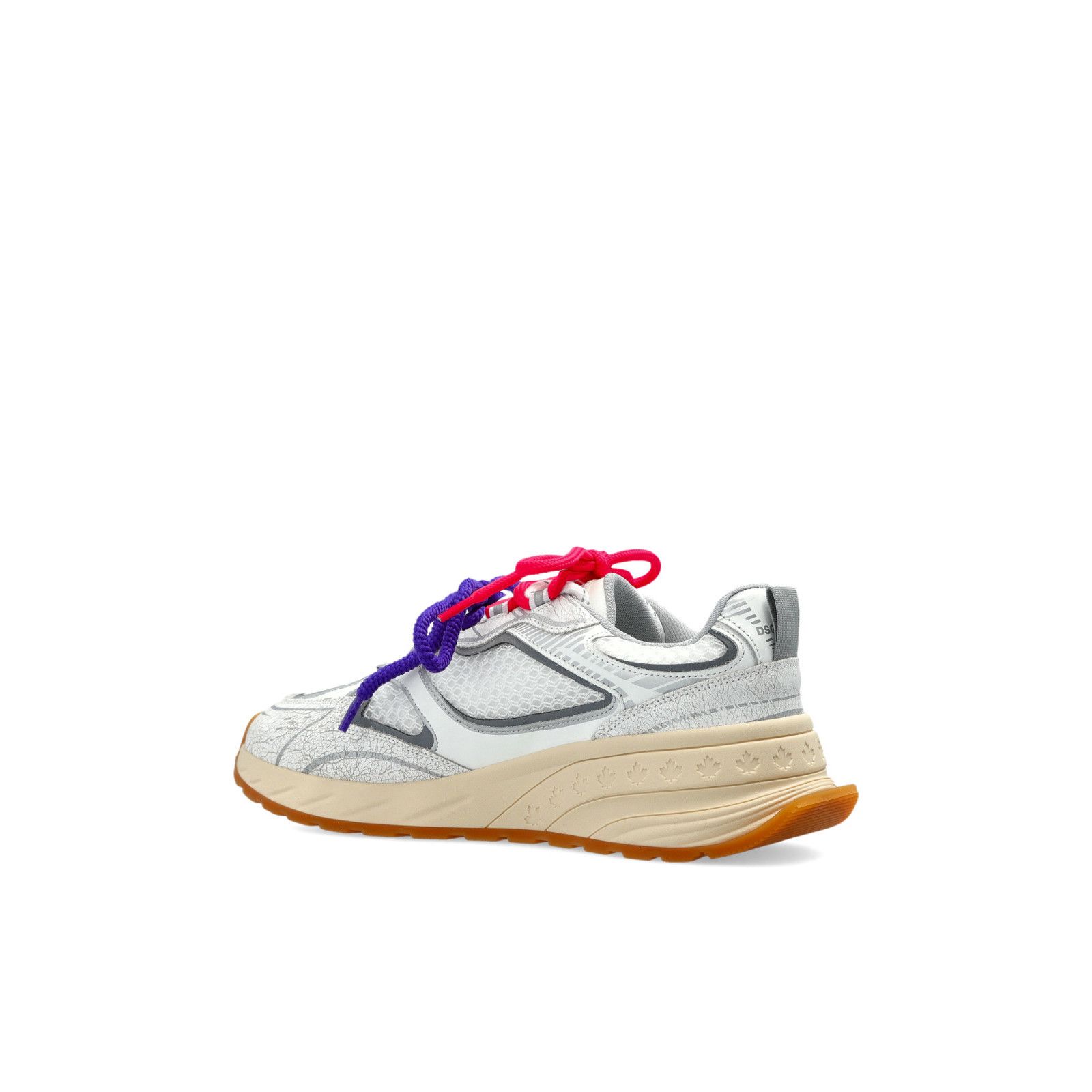 Dsquared2 DSQUARED2 'Sprinter' White Sports Shoes New & Authentic (Wom Size US 9 / IT 39 - 3 Thumbnail