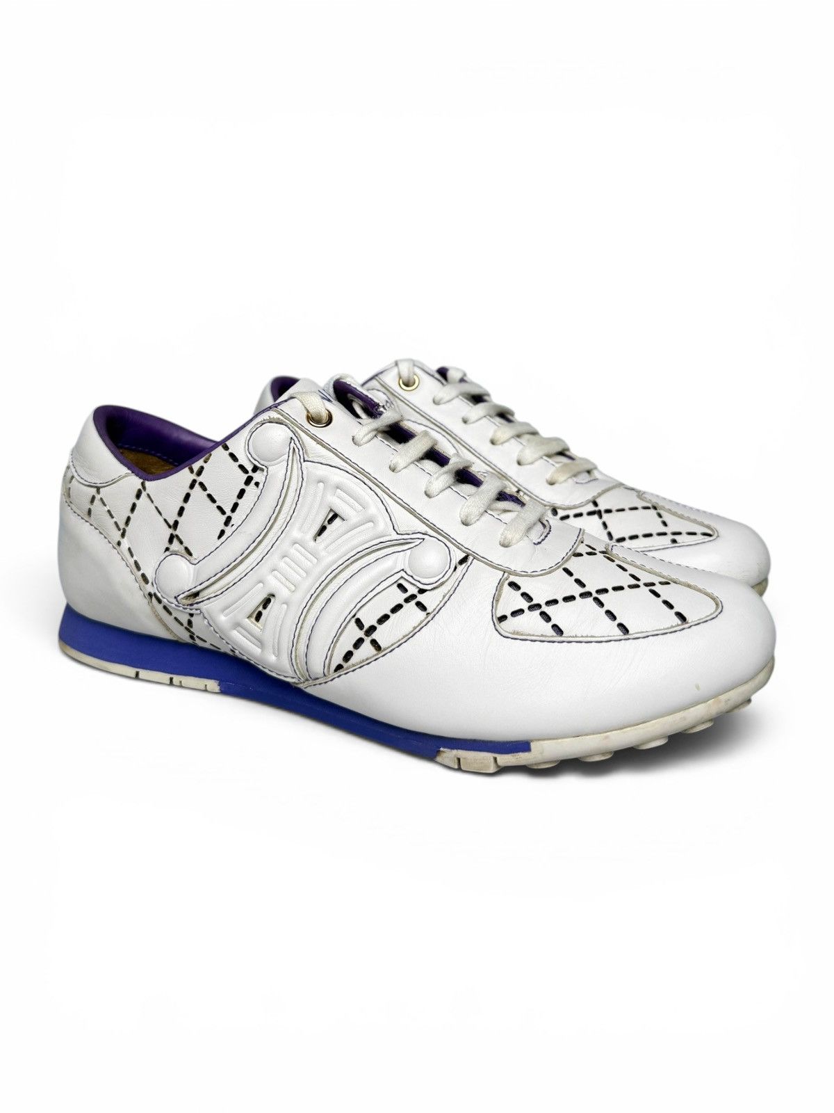 Celine Celine Vintage Triomphe Sneaker Size US 7 / IT 37 - 1 Thumbnail