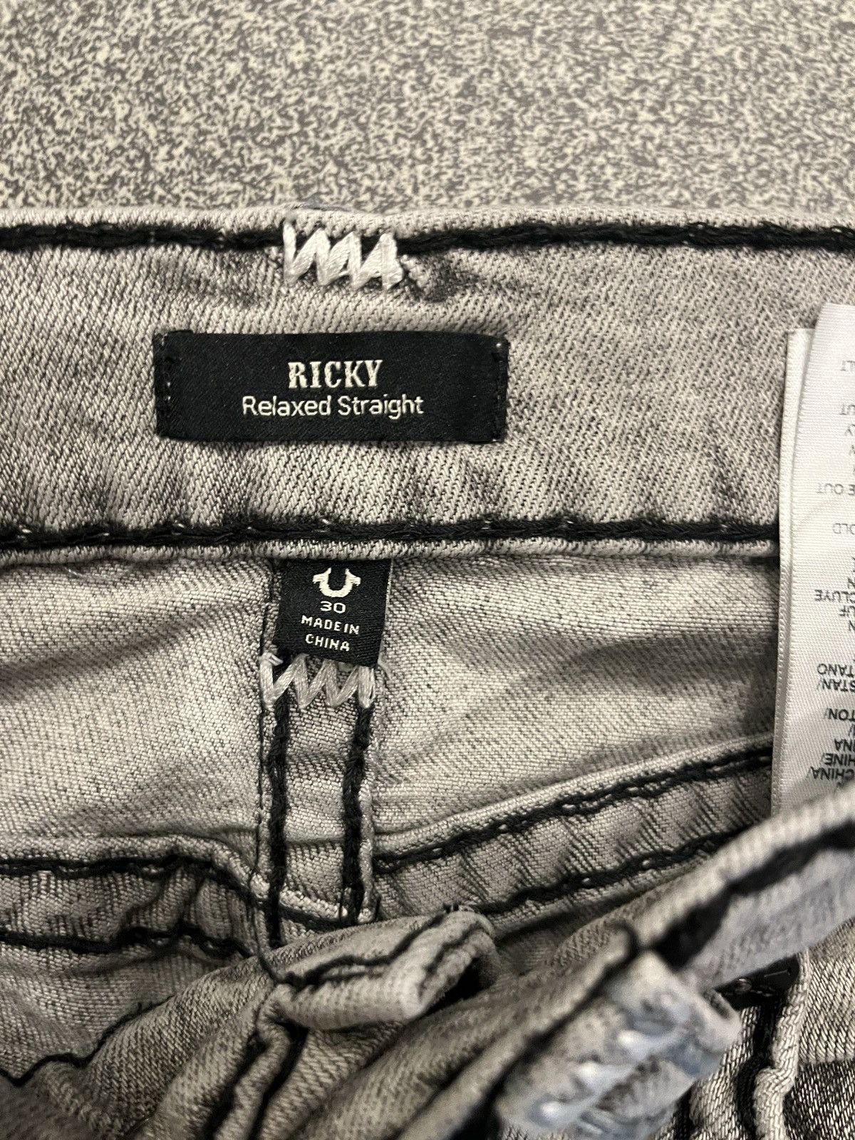 True Religion True religion ricky super T stitching Size US 30 / EU 46 - 5 Thumbnail