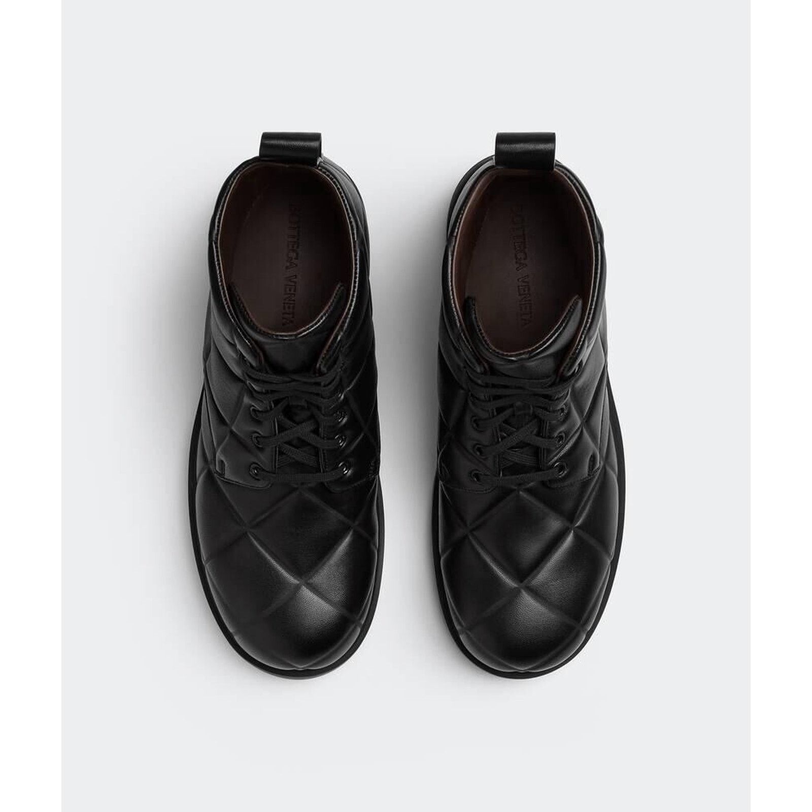 Bottega Veneta Bottega Veneta Padded Leather Lace-up Ankle Boots 10 708999 Size US 10 / EU 43 - 2 Thumbnail