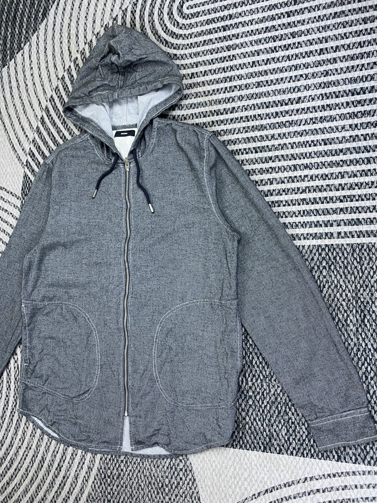 Diesel Vintage Diesel Double Pocket Zip-Up Hoodies Size US M / EU 48-50 / 2 - 4 Thumbnail