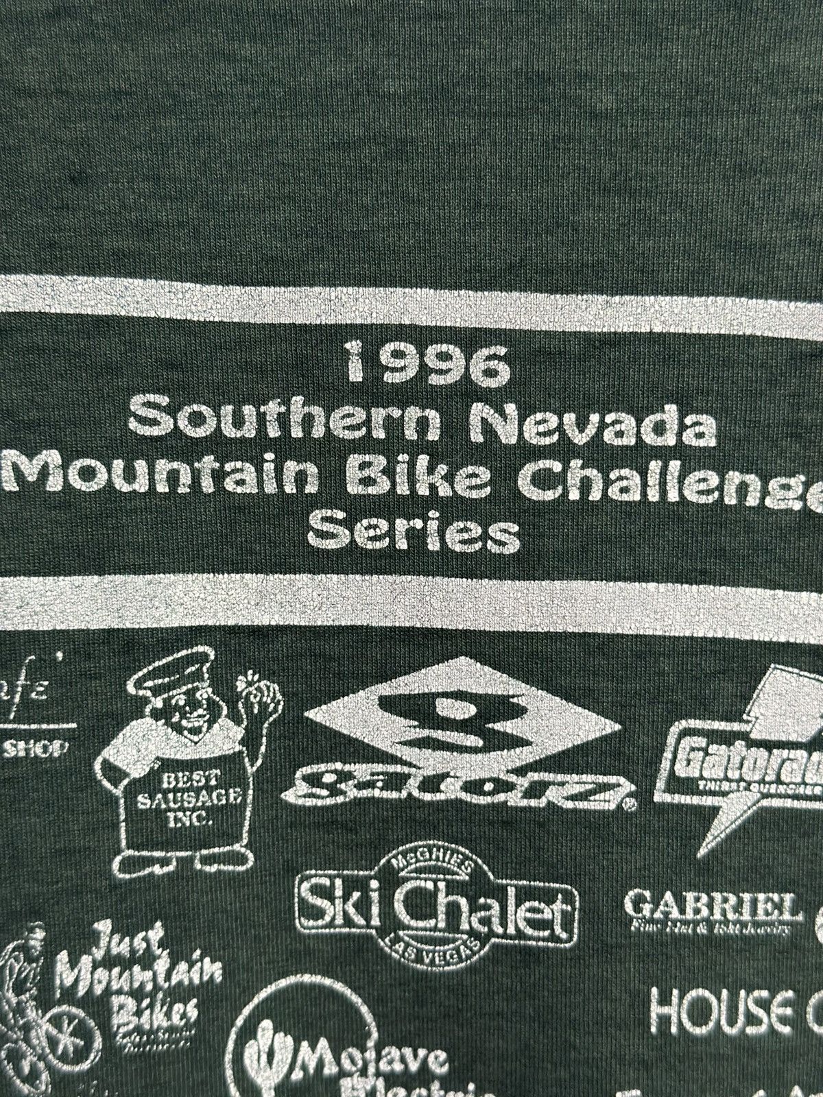 Fruit Of The Loom Vintage 96 Southern Nevada Mountain Bike Challenge Faded Tee Size US XL / EU 56 / 4 - 10 Thumbnail
