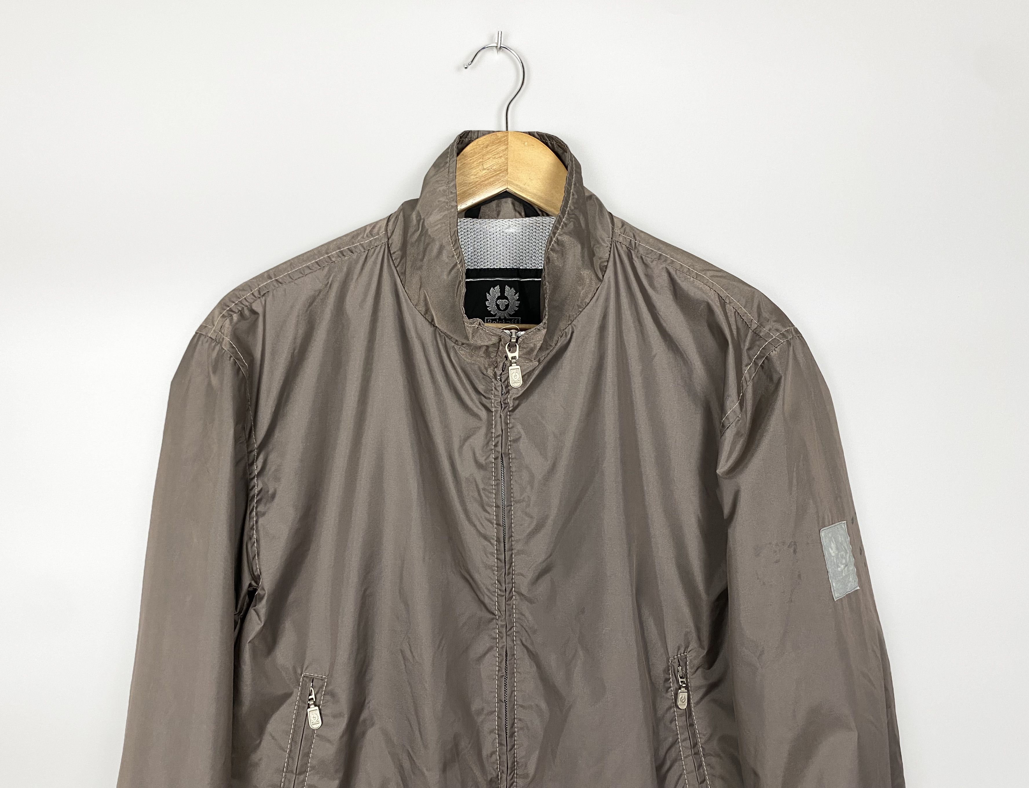 Belstaff Vintage Belstaff Silver Label Nylon Bombers Jacket Size US M / EU 48-50 / 2 - 2 Thumbnail