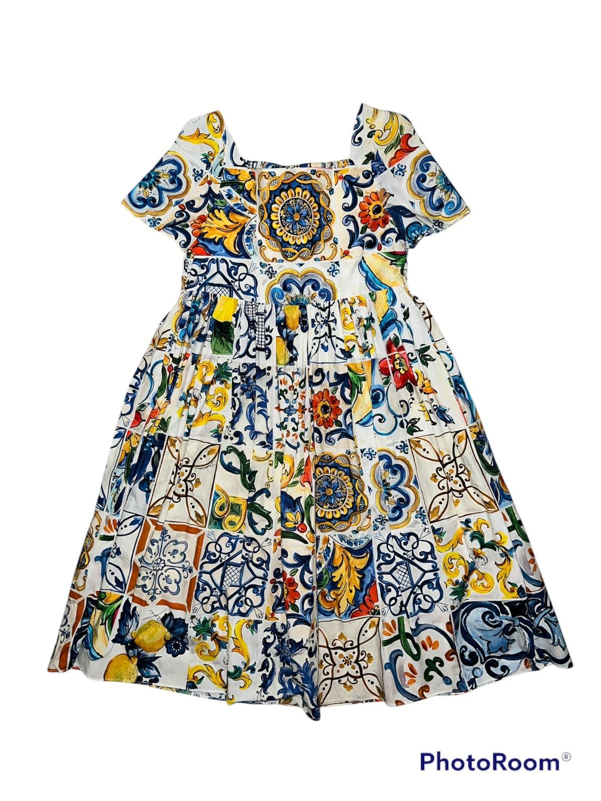 Dolce & Gabbana Dolce&Gabbana I Love Maiolica Dress🌸💖 Size S / US 4 / IT 40 - 5 Thumbnail