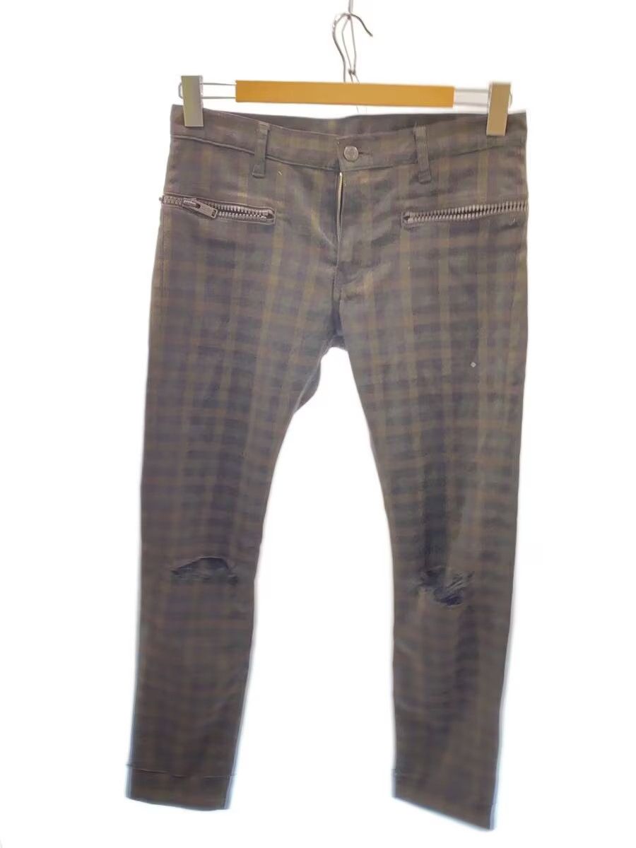 Undercover Plaid Distressed Pants Size US 30 / EU 46 - 1 Thumbnail