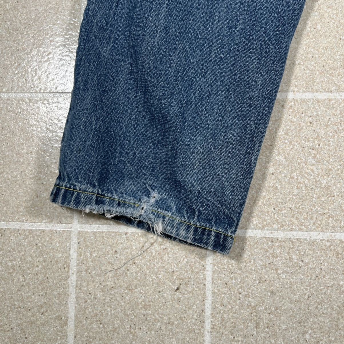 Other Vintage Y2K Embroidered Blue Denim Jeans Baggy Men’s Size 34 Size US 34 / EU 50 - 4 Thumbnail