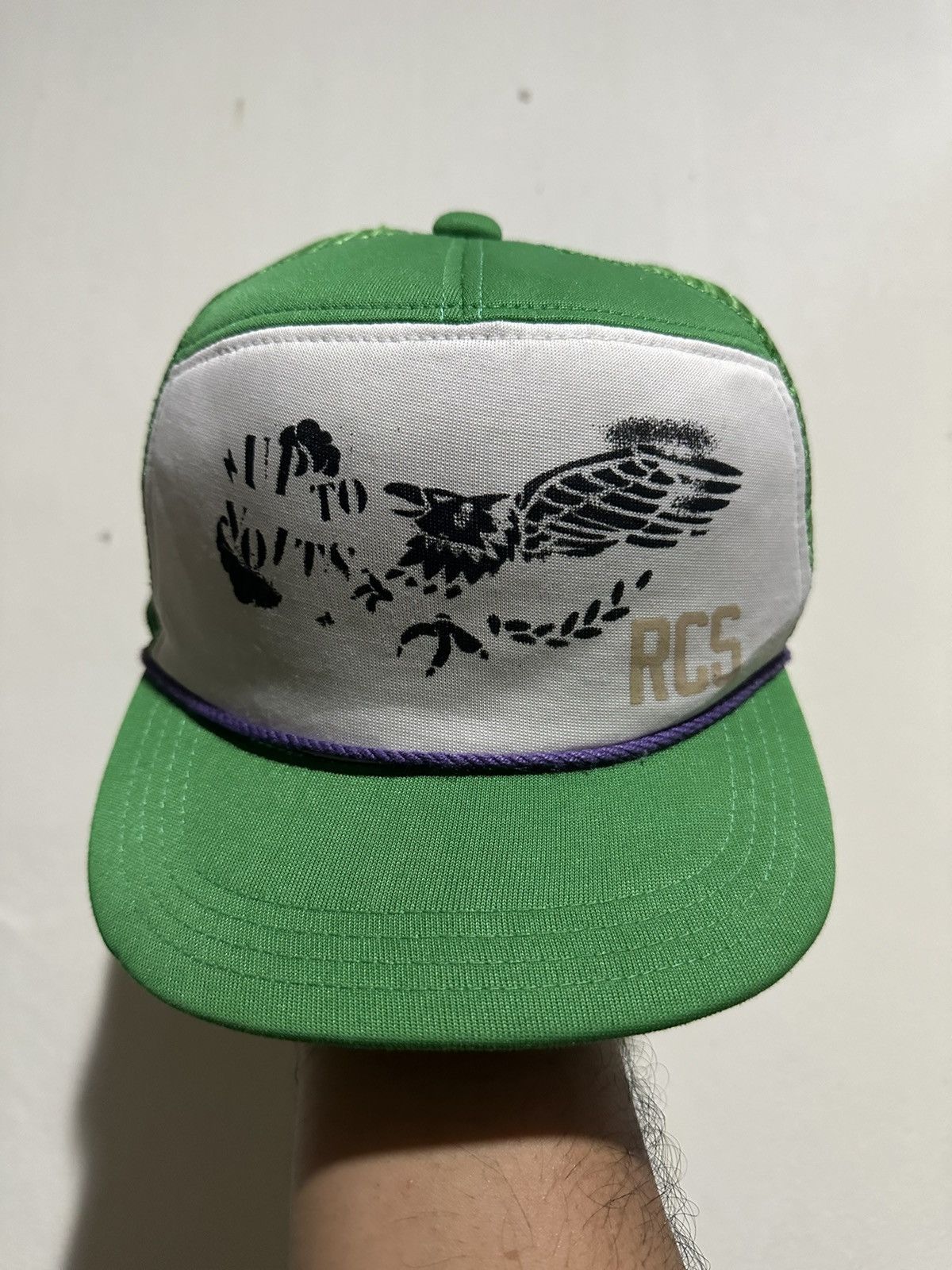 Japanese Brand VTG Radeo Crown Trucker Hat Size ONE SIZE - 1 Thumbnail