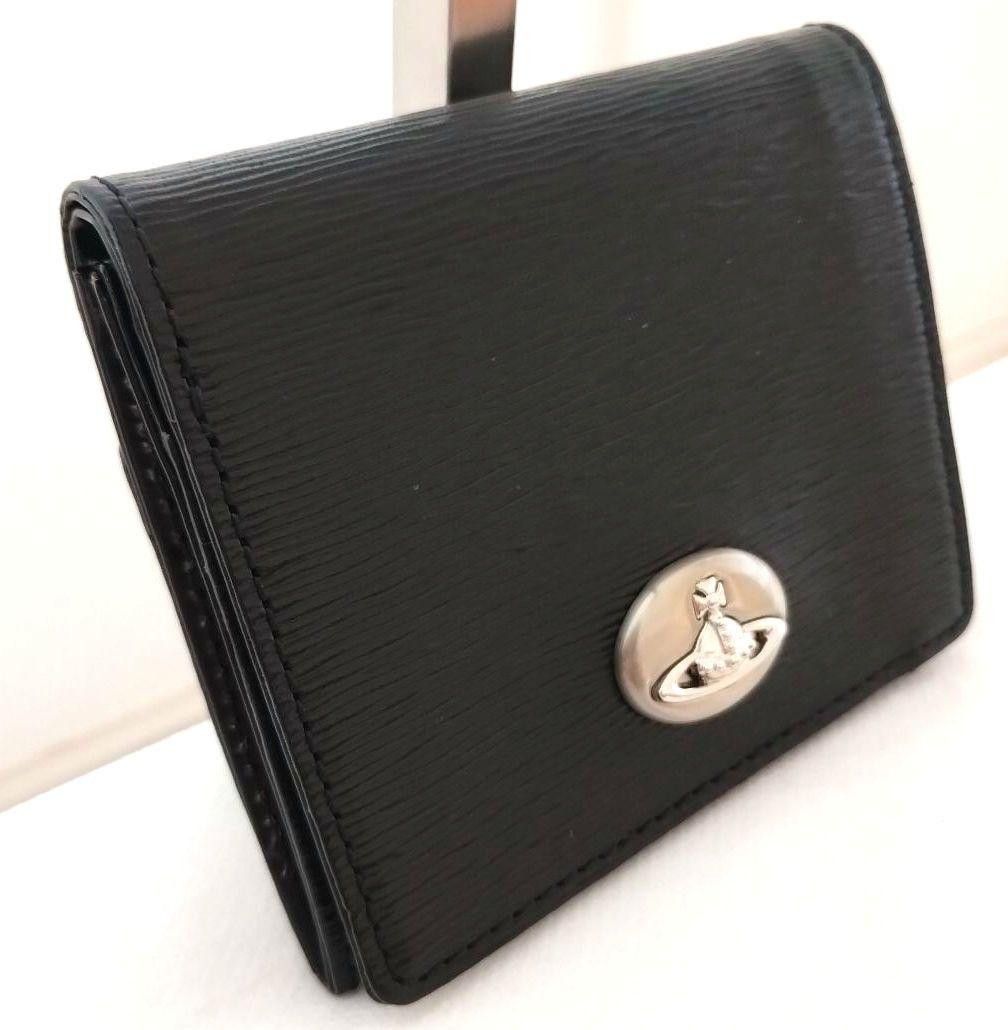Vivienne Westwood Orb Badge Leather Wallet Size ONE SIZE - 4 Thumbnail