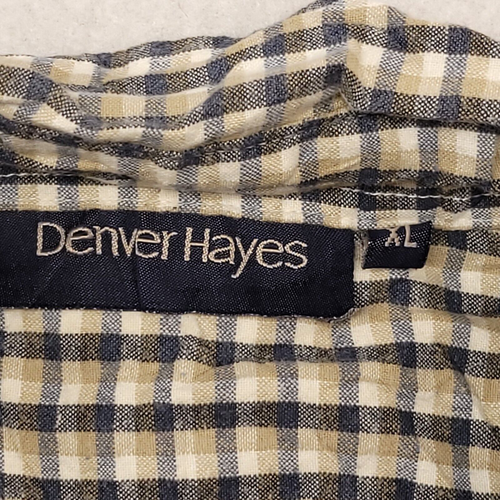 Denver Hayes Denver Hayes Flannel Button Up Shirt Mens Size XL Green Size US XL / EU 56 / 4 - 3 Thumbnail